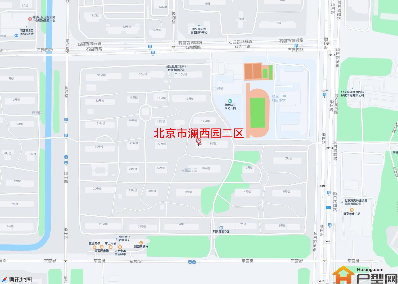 澜西园二区小区 - 户型网