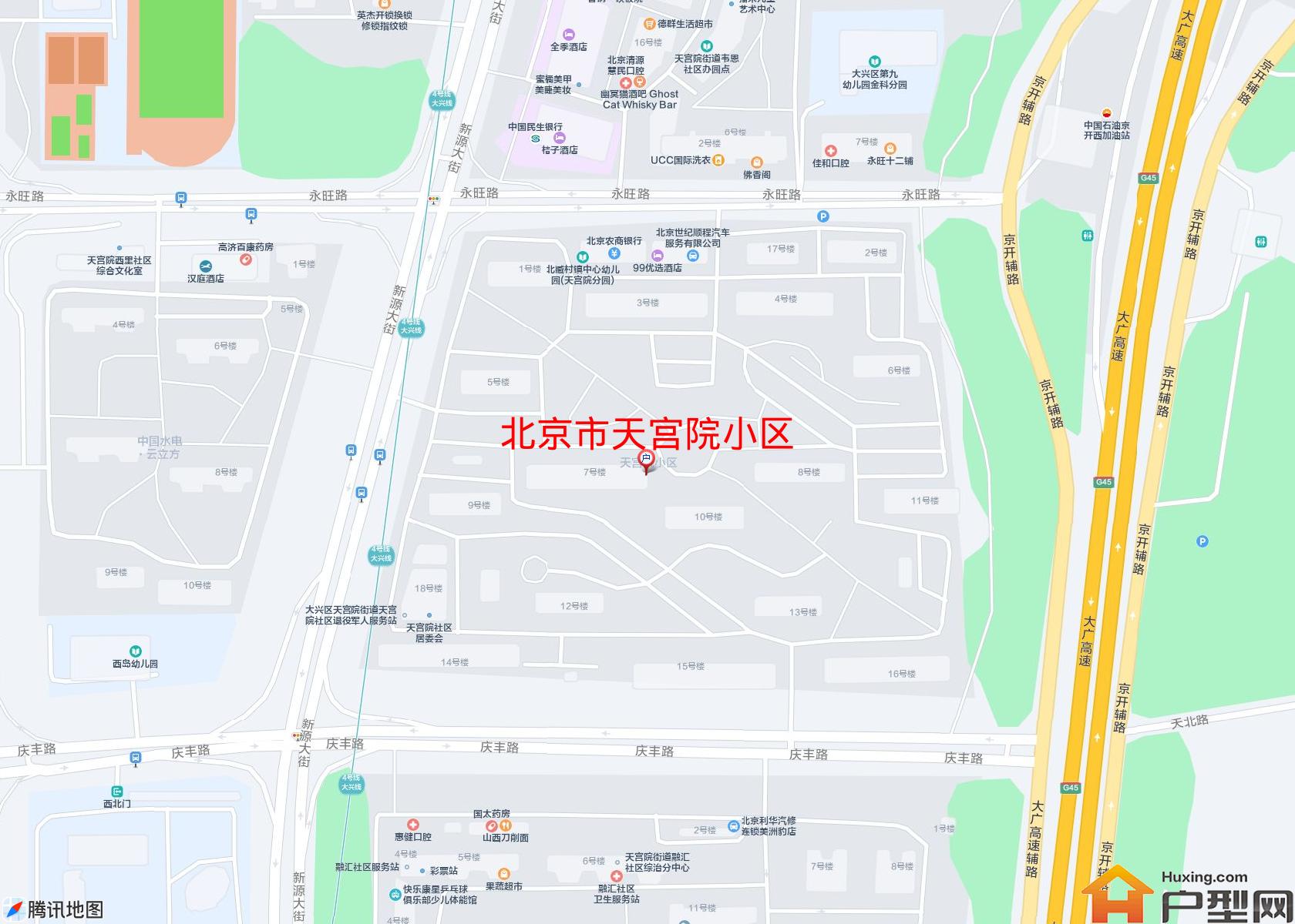 天宫院小区小区 - 户型网