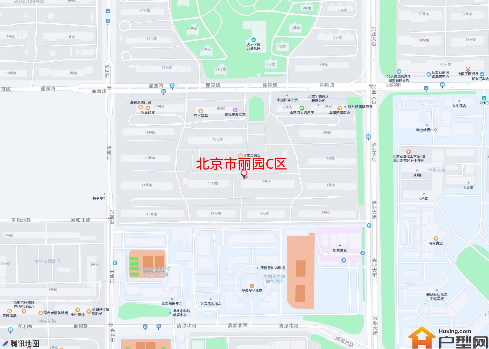 丽园C区小区 - 户型网