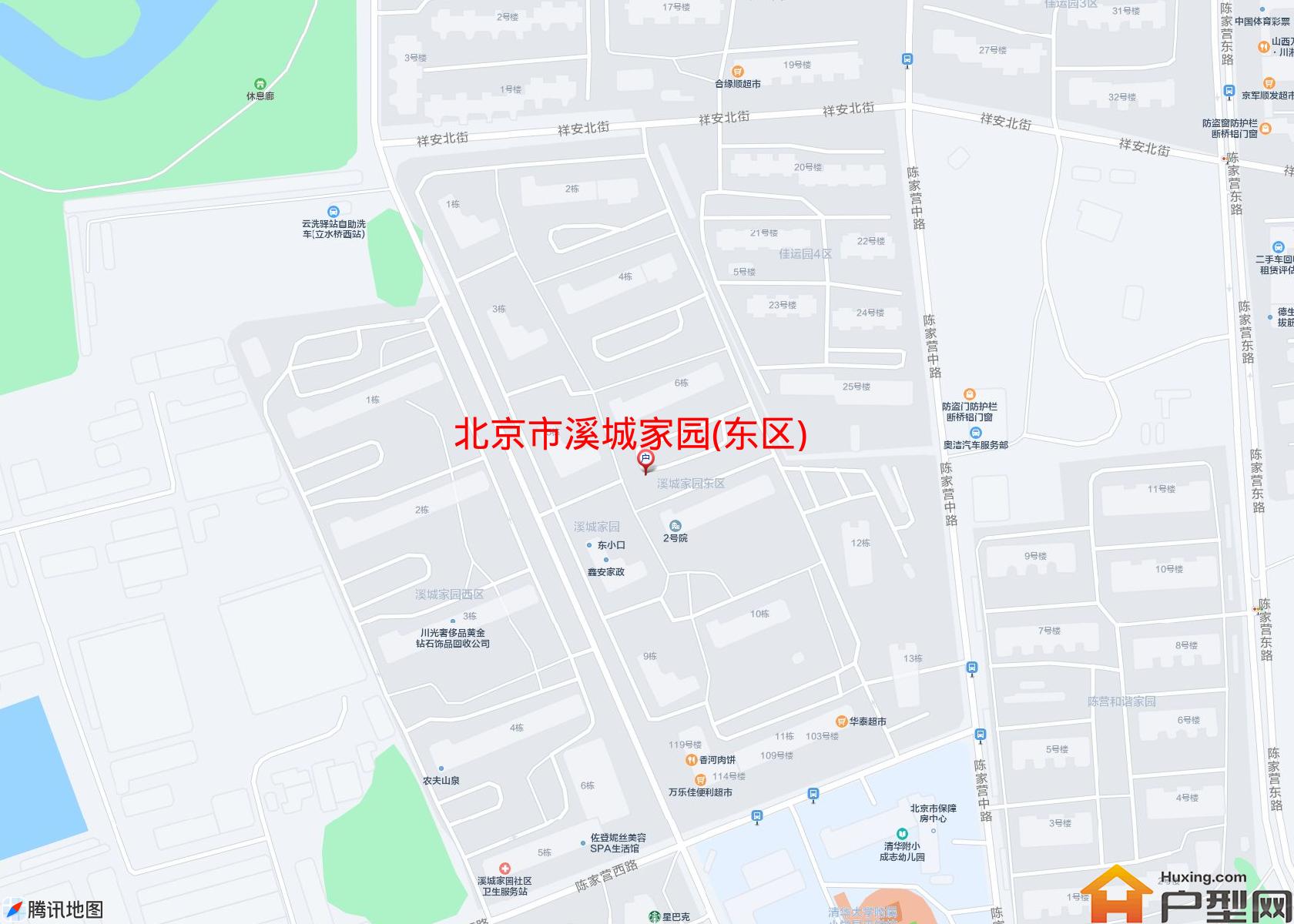 溪城家园(东区)小区 - 户型网