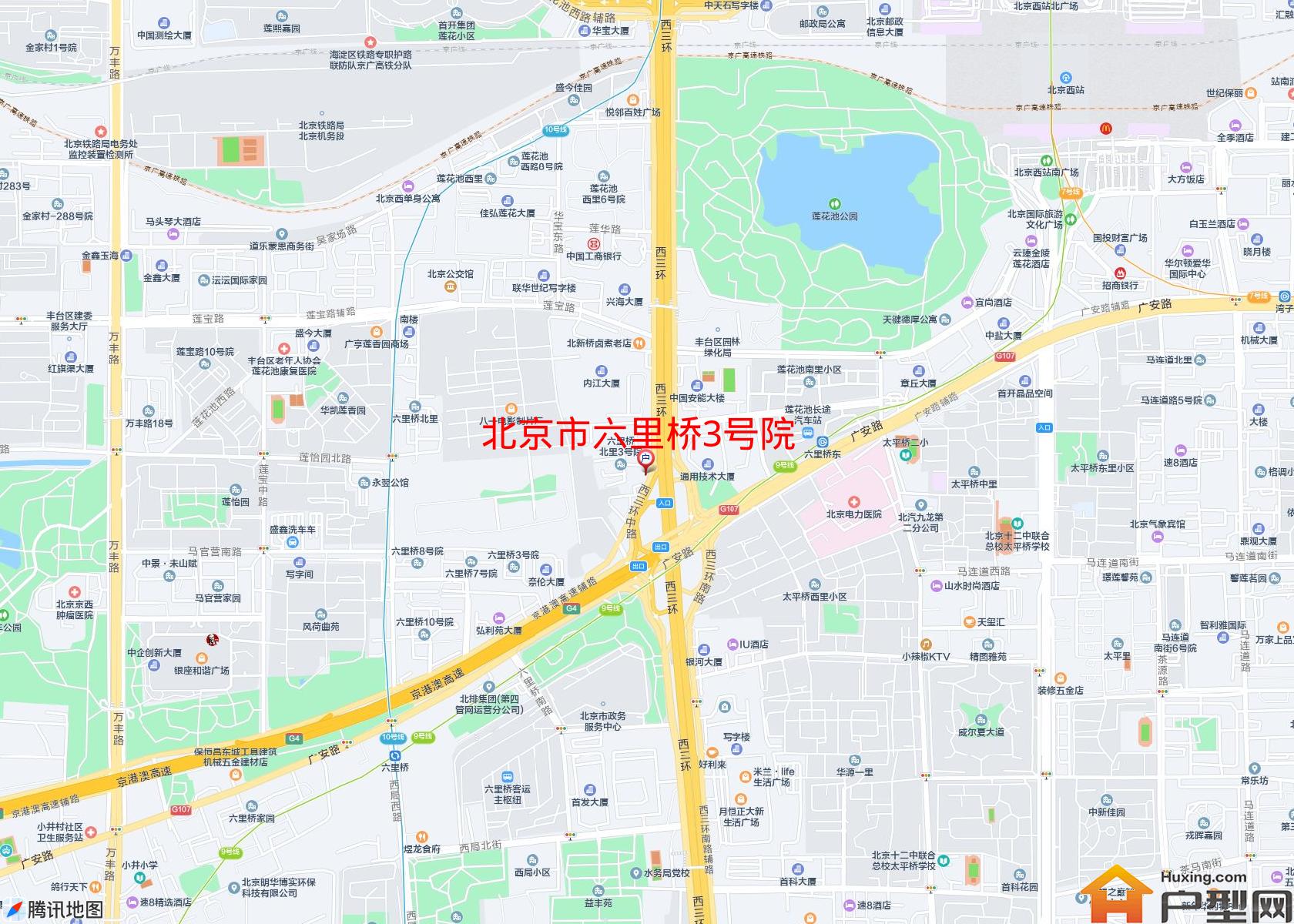 六里桥3号院小区 - 户型网