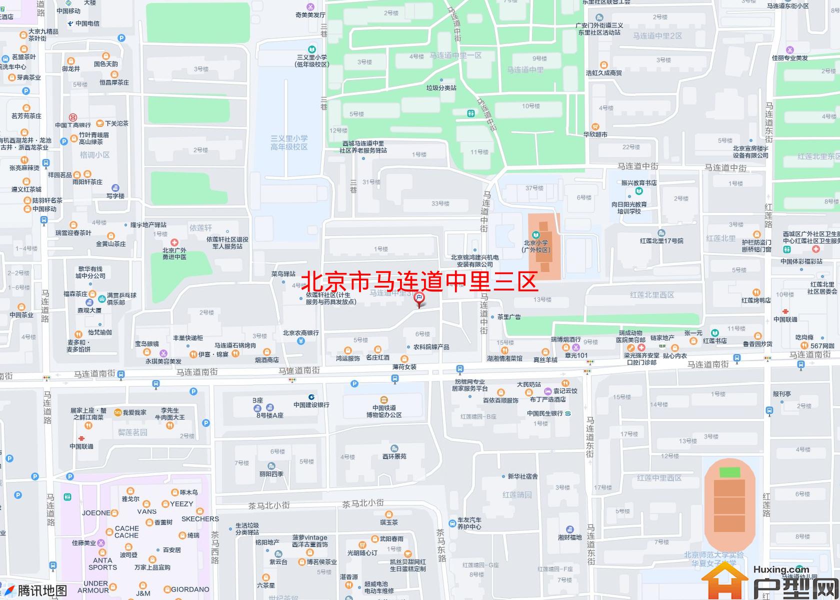 马连道中里三区小区 - 户型网