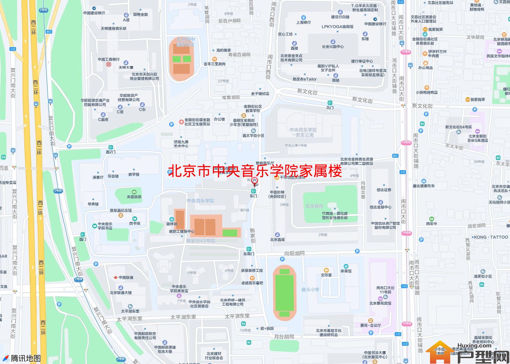 中央音乐学院家属楼小区 - 户型网