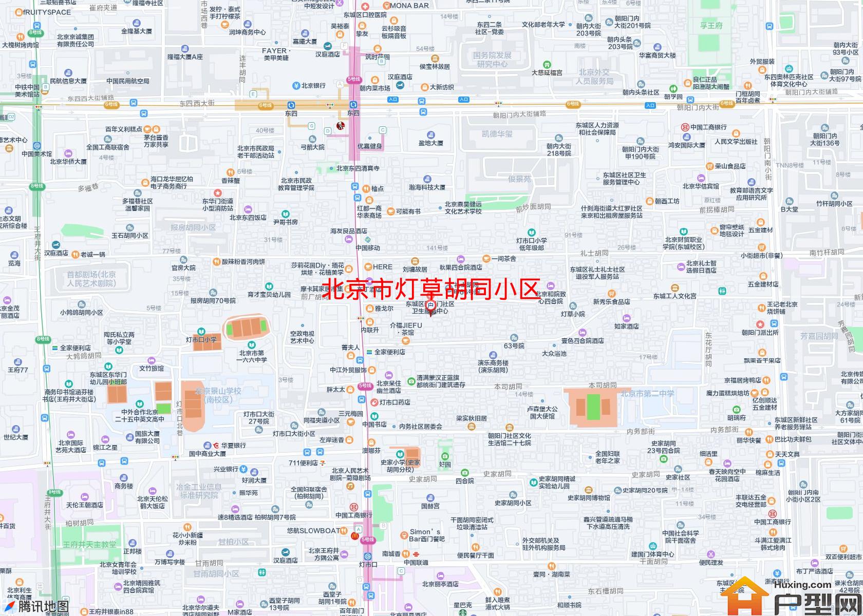 灯草胡同小区小区 - 户型网