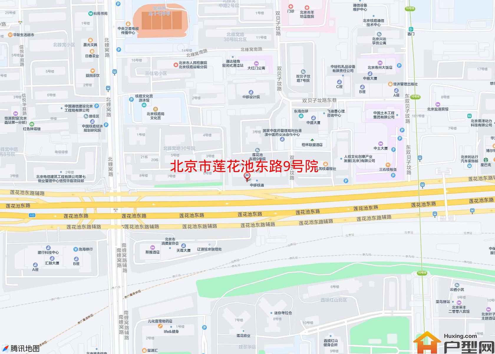 莲花池东路9号院小区 - 户型网