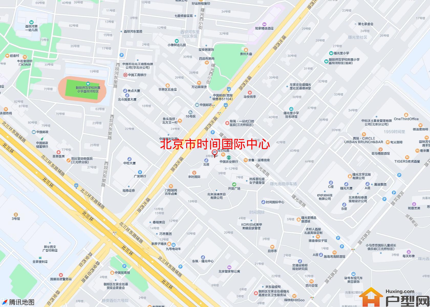 时间国际中心小区 - 户型网