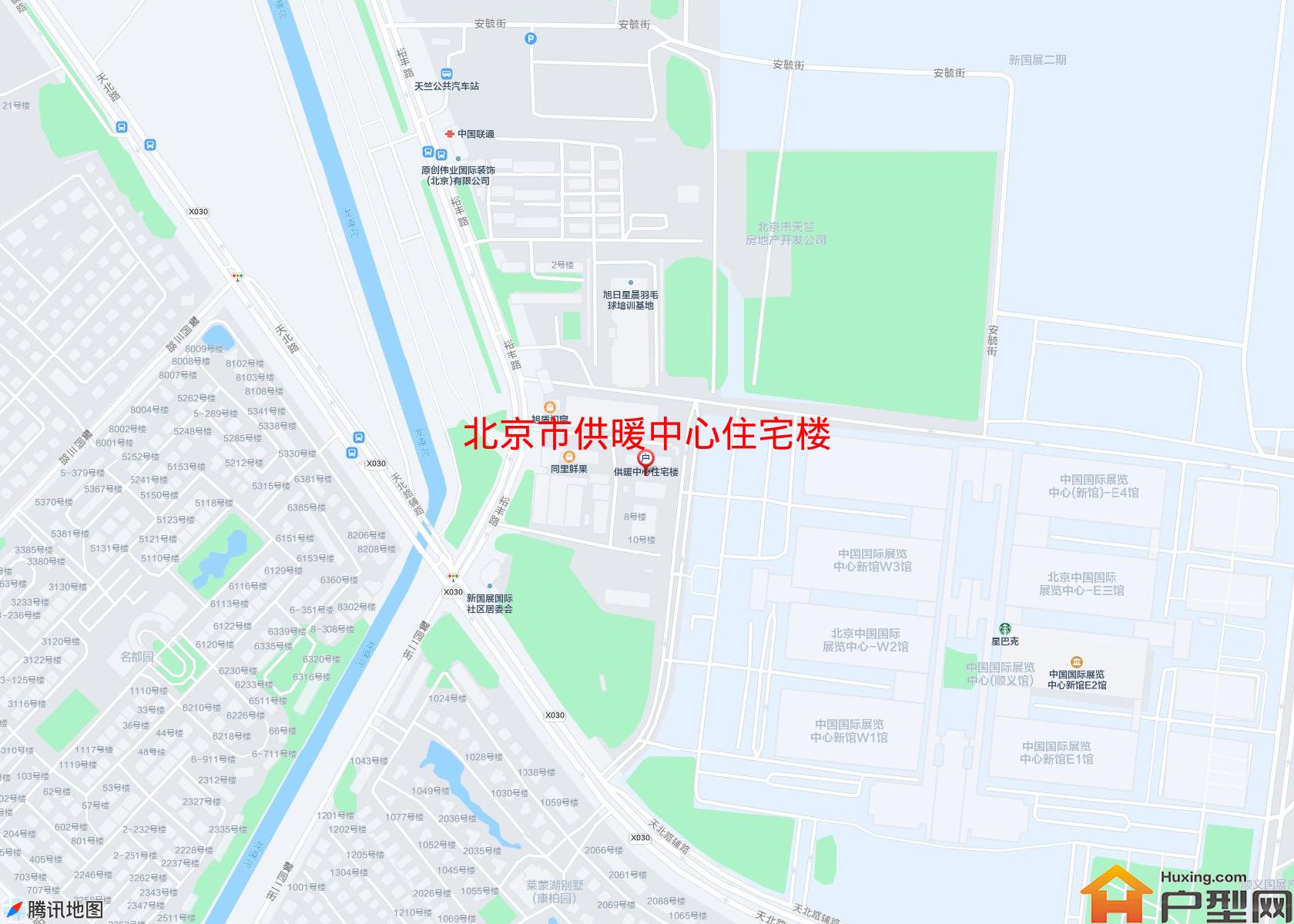 供暖中心住宅楼小区 - 户型网