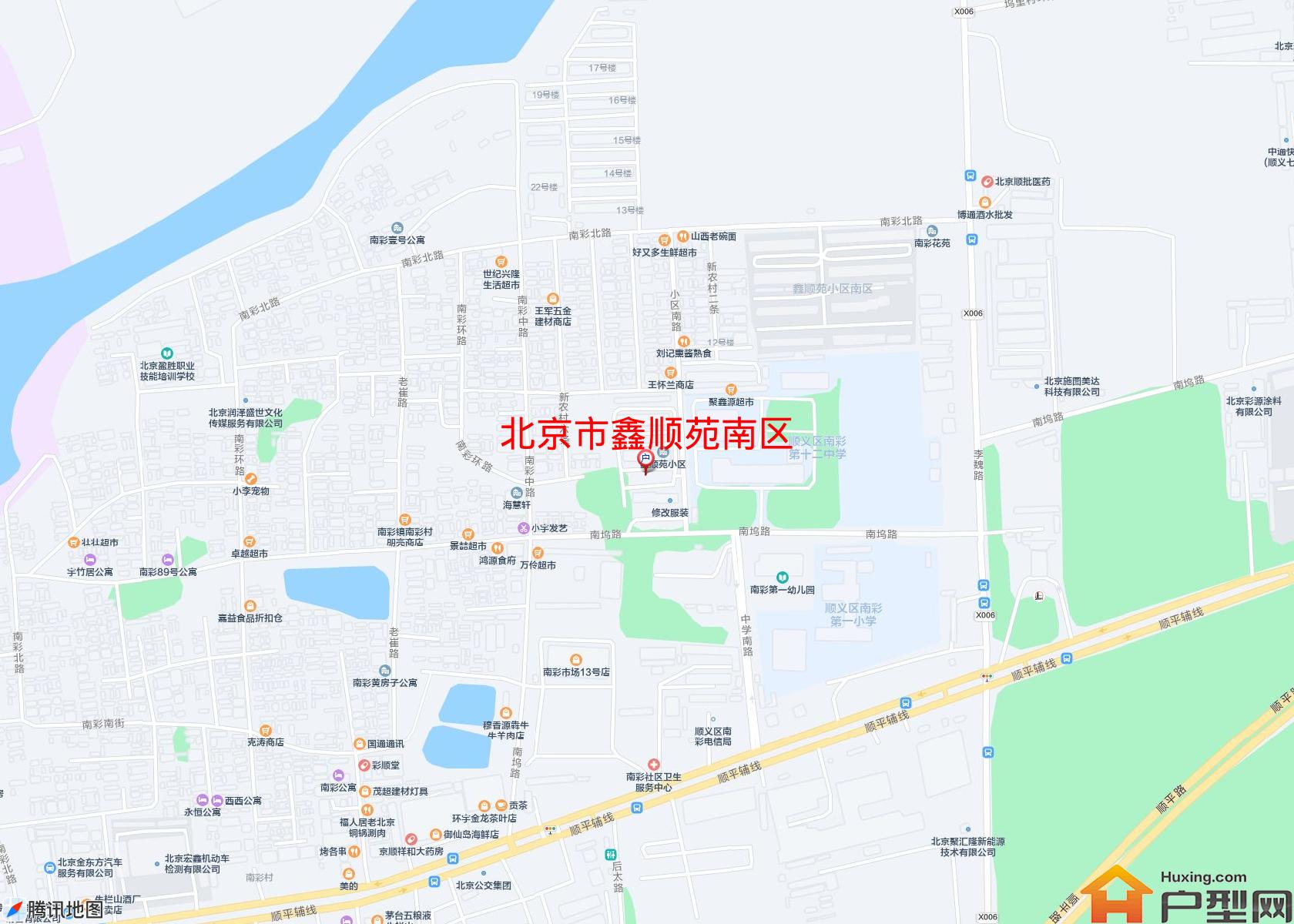鑫顺苑南区小区 - 户型网
