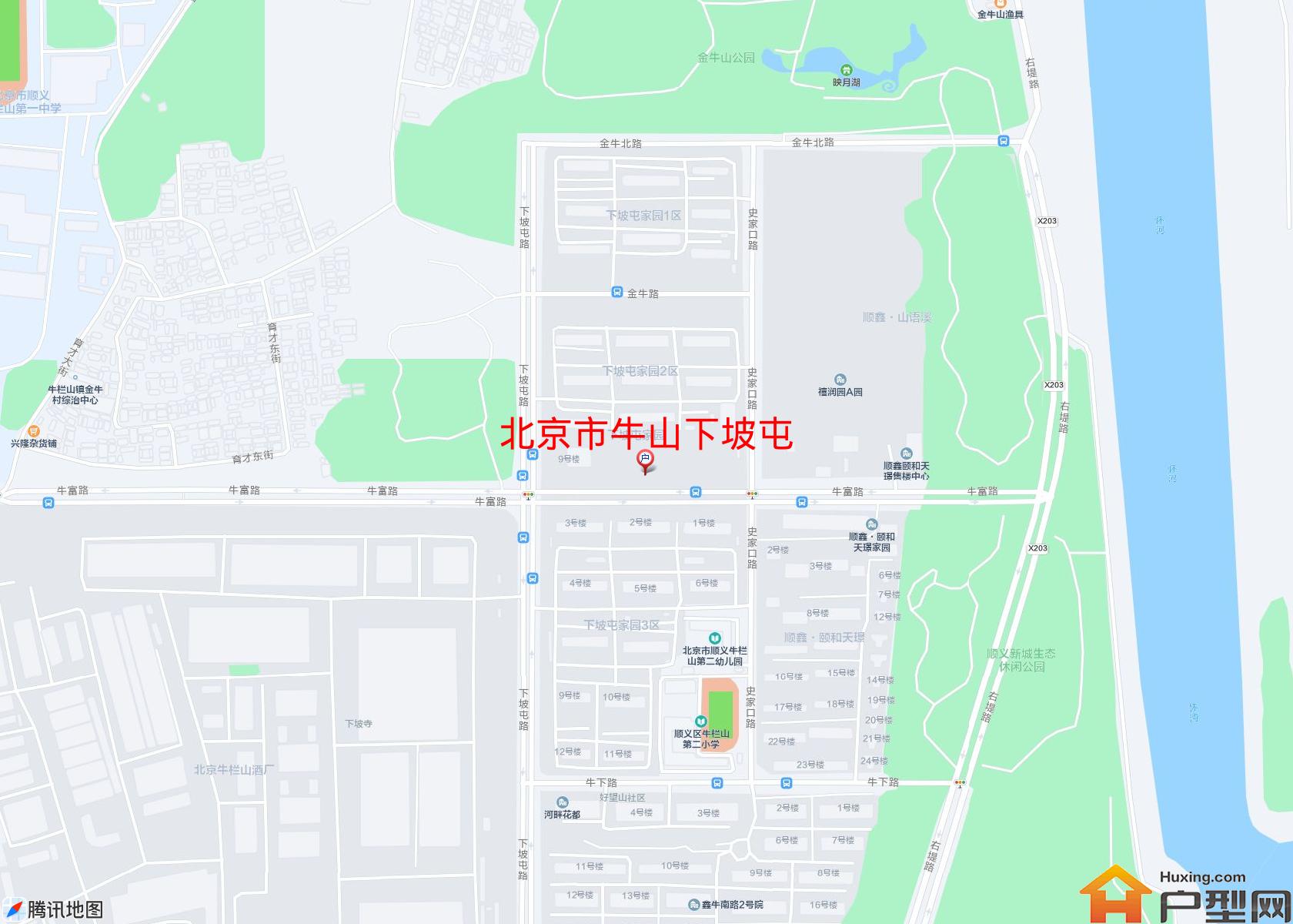 牛山下坡屯小区 - 户型网