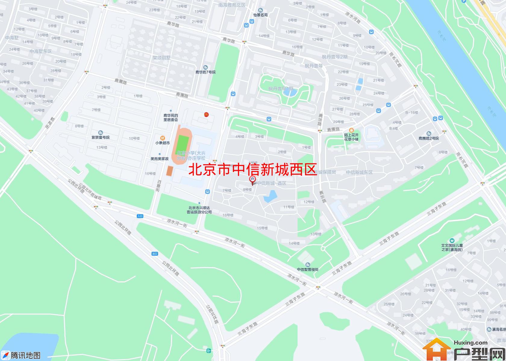 中信新城西区小区 - 户型网 中信新城西区小区 - 户型网