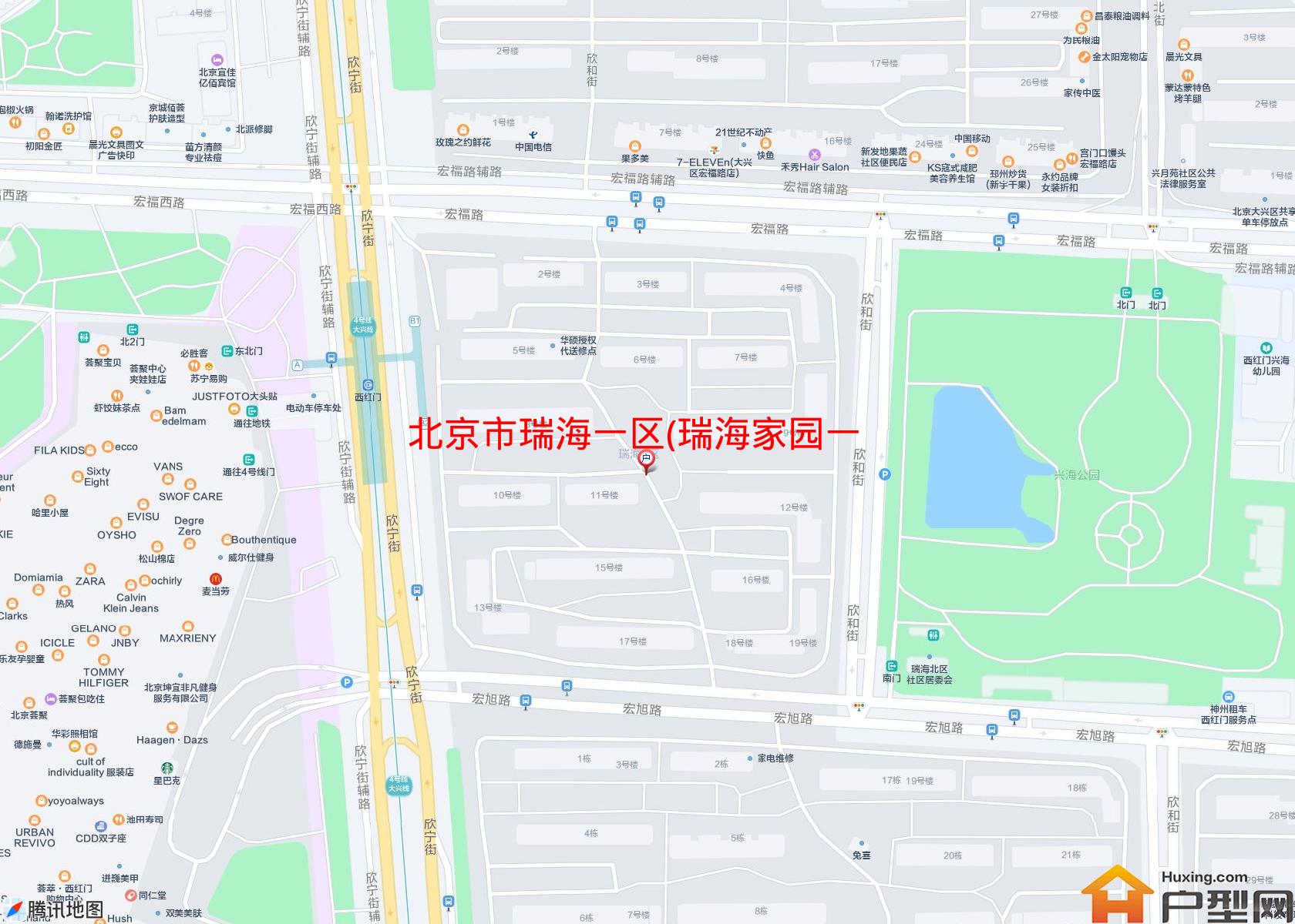 瑞海一区(瑞海家园一区)小区 - 户型网