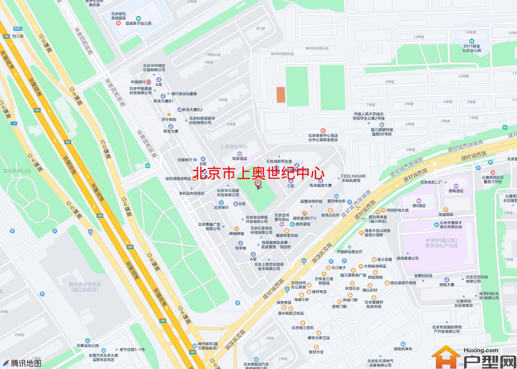 上奥世纪中心小区 - 户型网