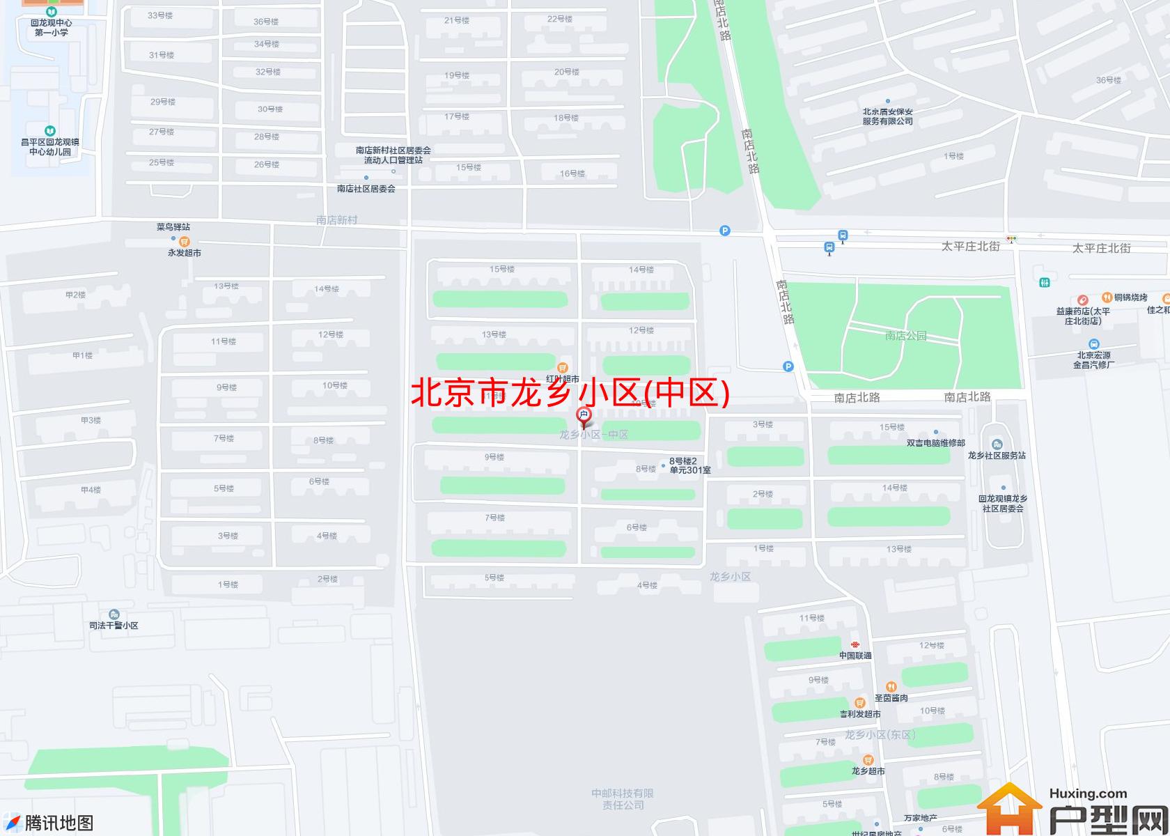 龙乡小区(中区)小区 - 户型网