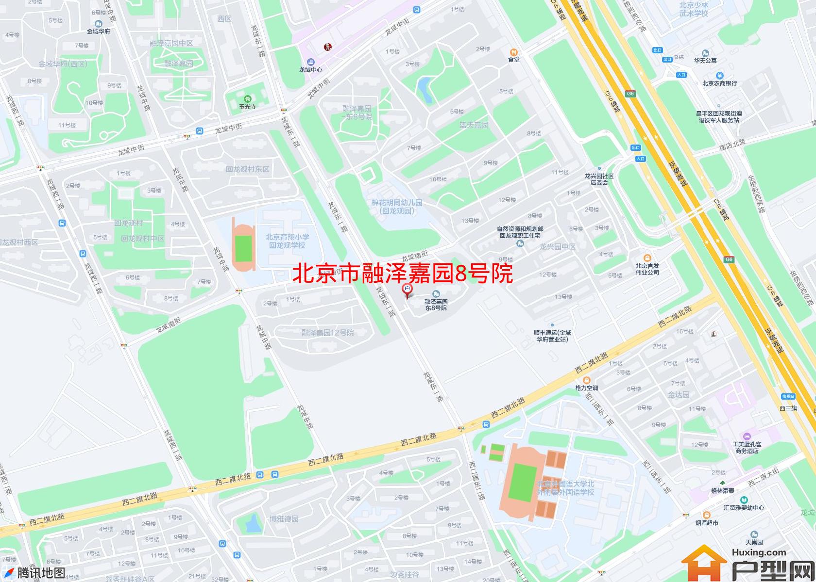 融泽嘉园8号院小区 - 户型网
