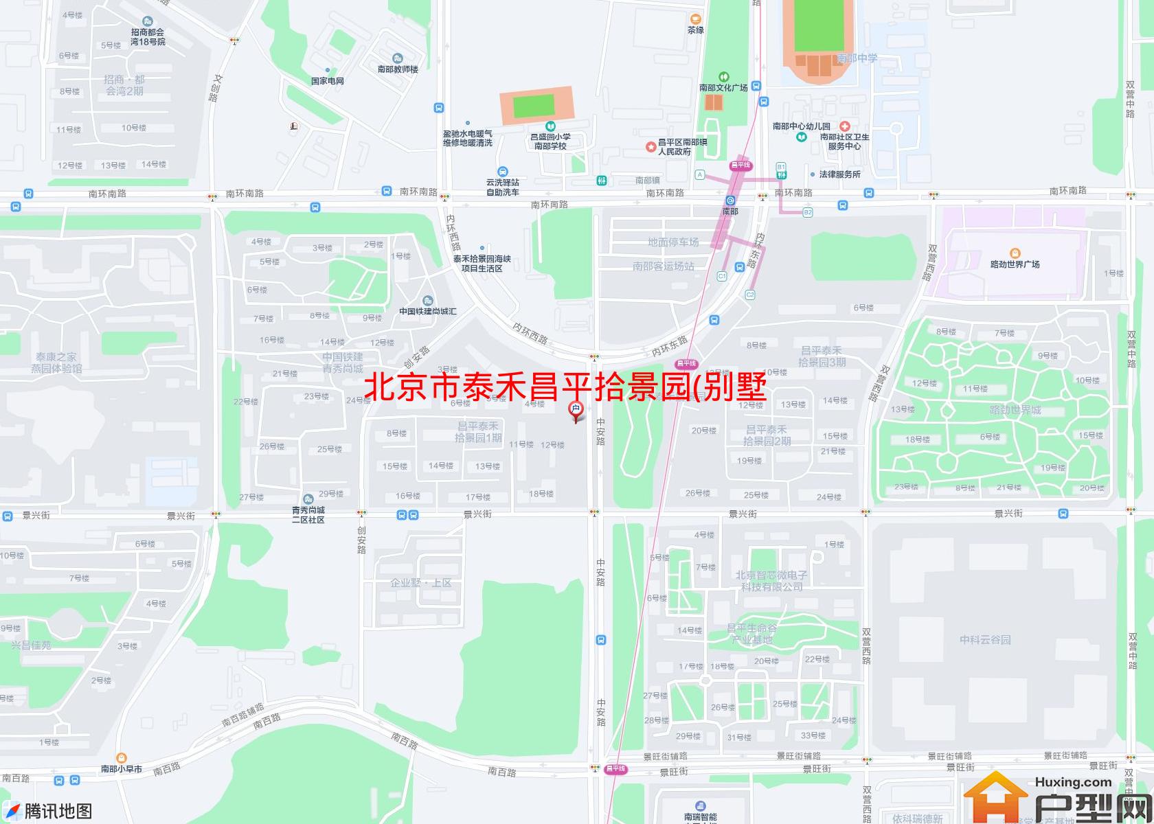 泰禾昌平拾景园(别墅)小区 - 户型网