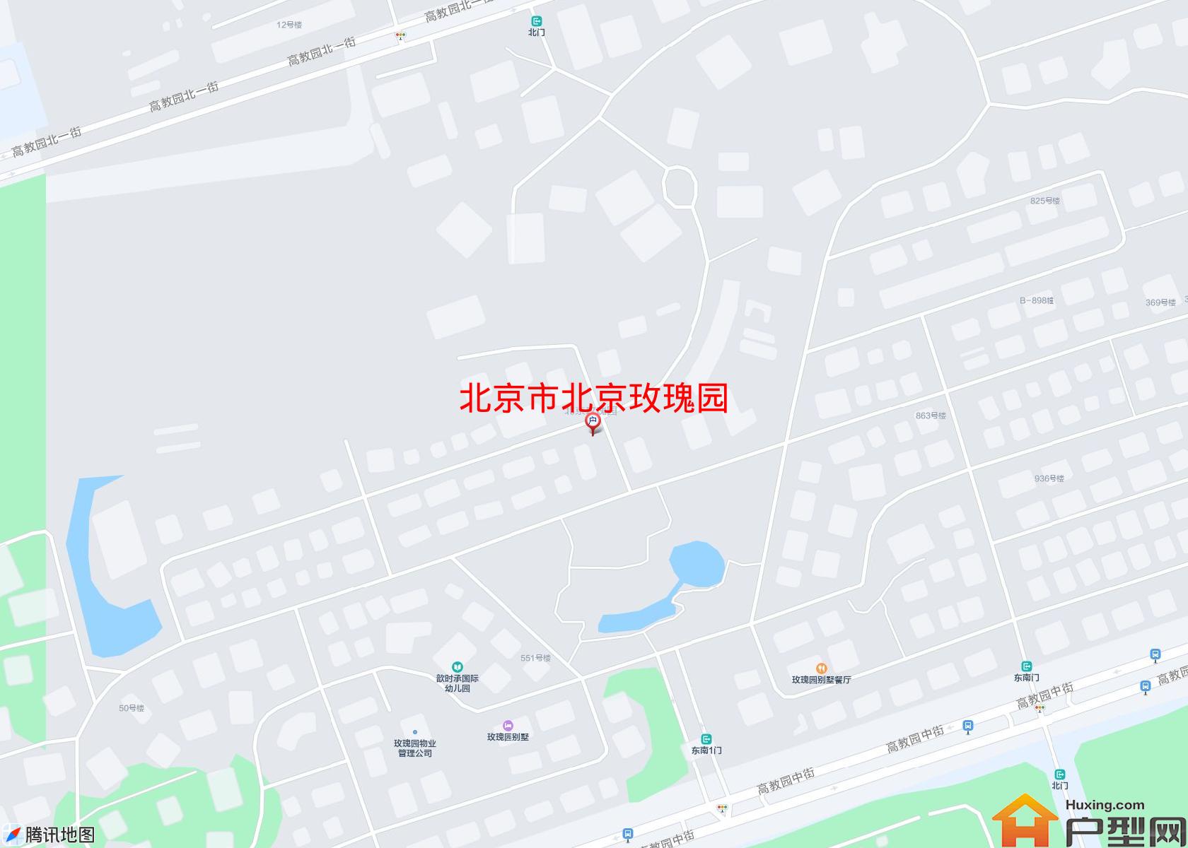 北京玫瑰园小区 - 户型网