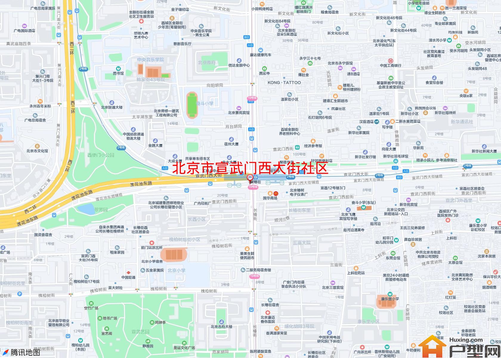 宣武门西大街社区小区 - 户型网
