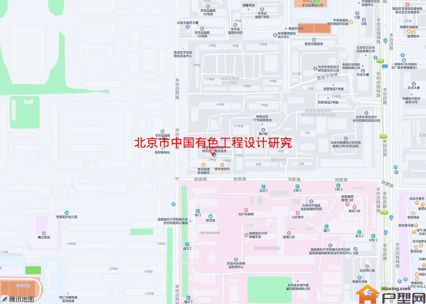 中国有色工程设计研究总院西区宿舍小区 - 户型网