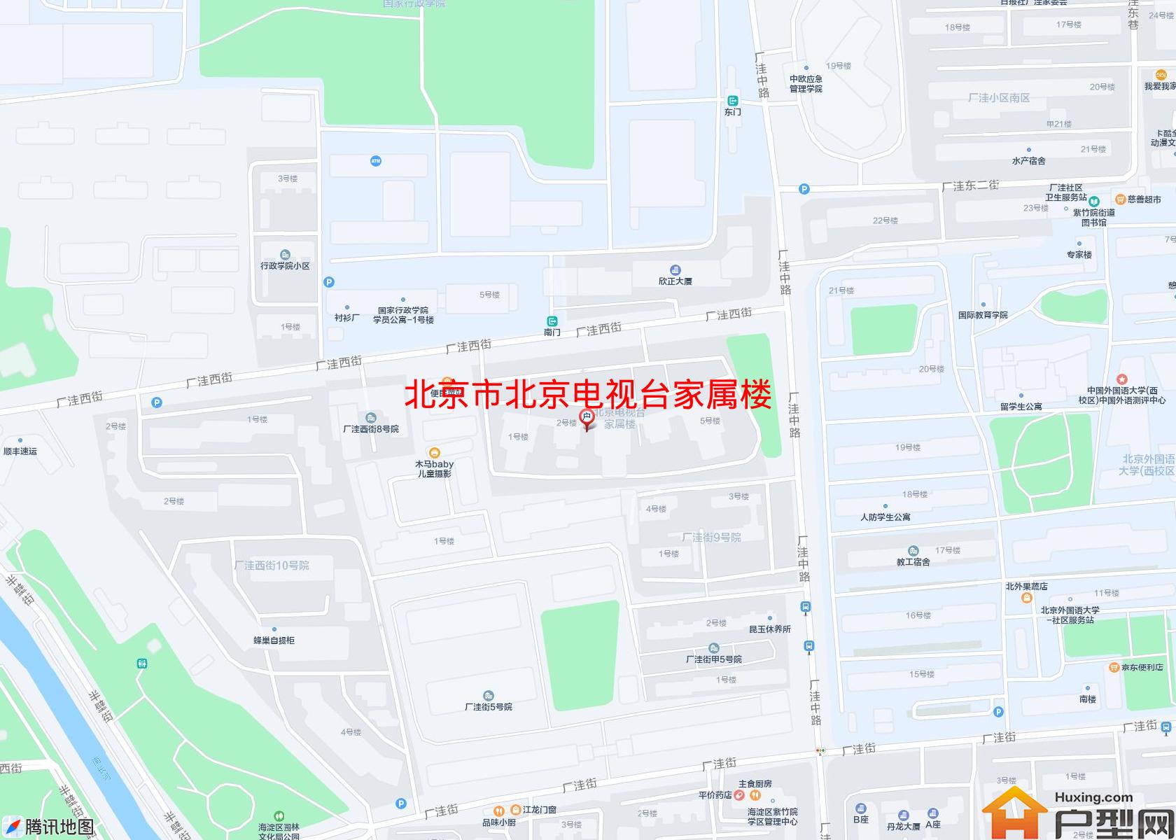 北京电视台家属楼小区 - 户型网