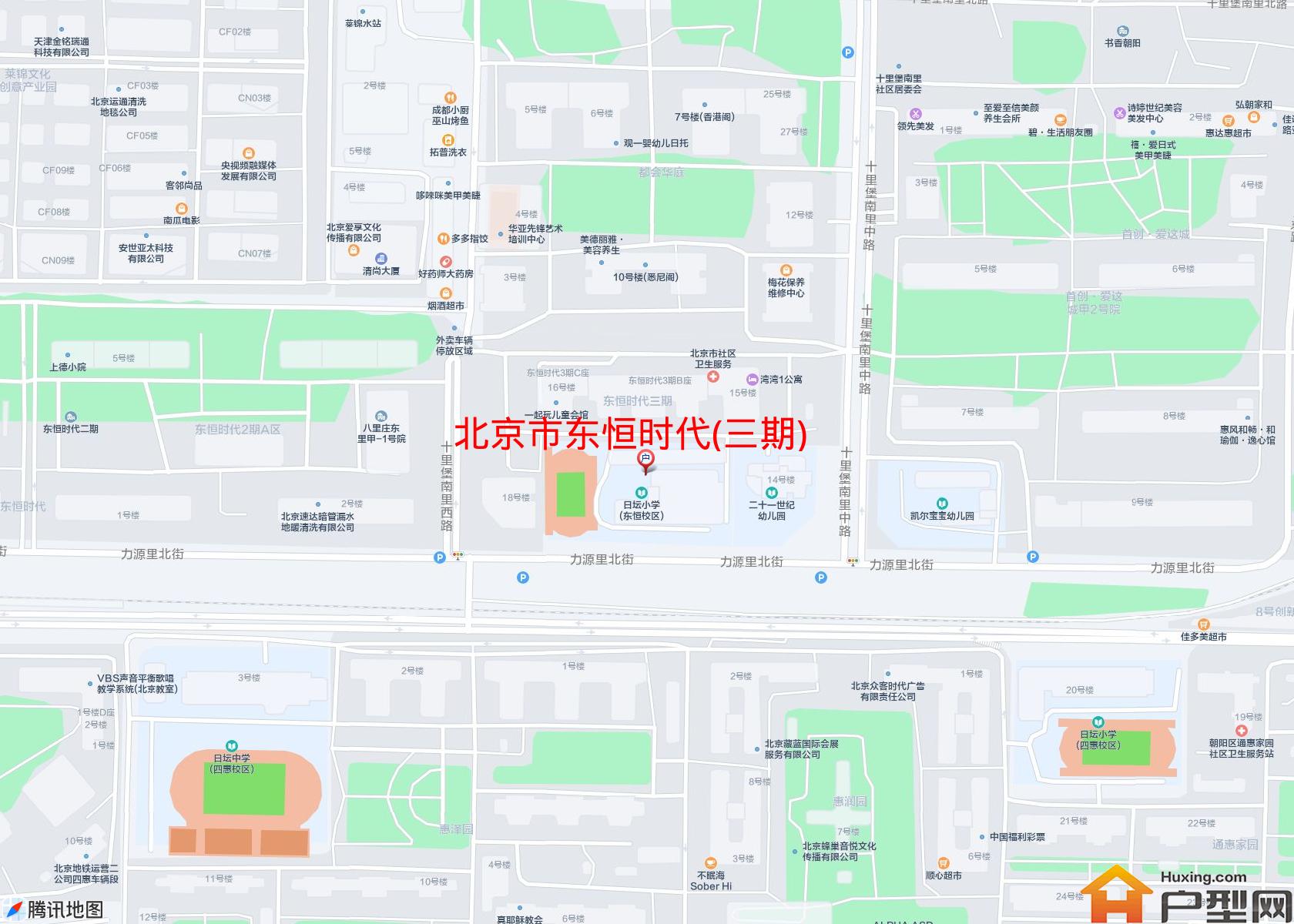 东恒时代(三期)小区 - 户型网