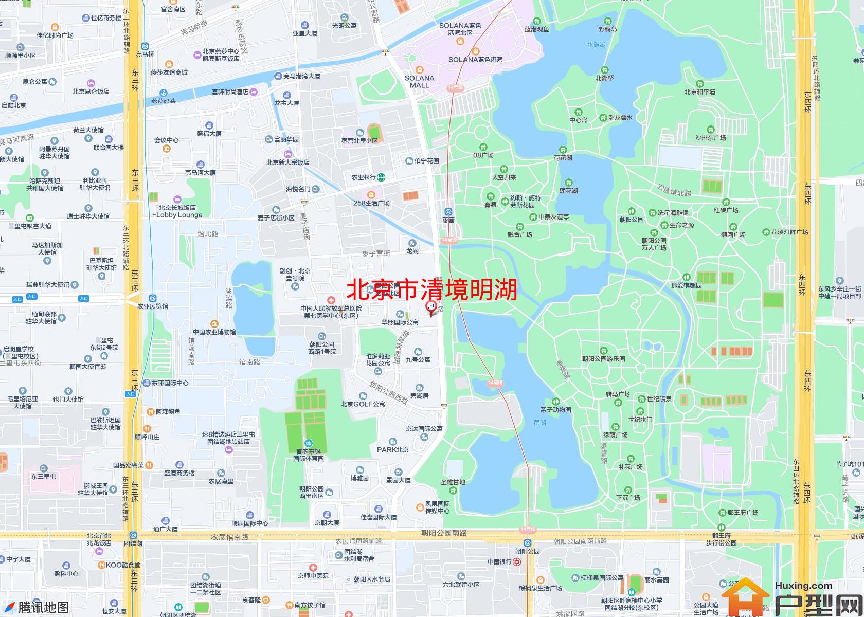 清境明湖小区 - 户型网