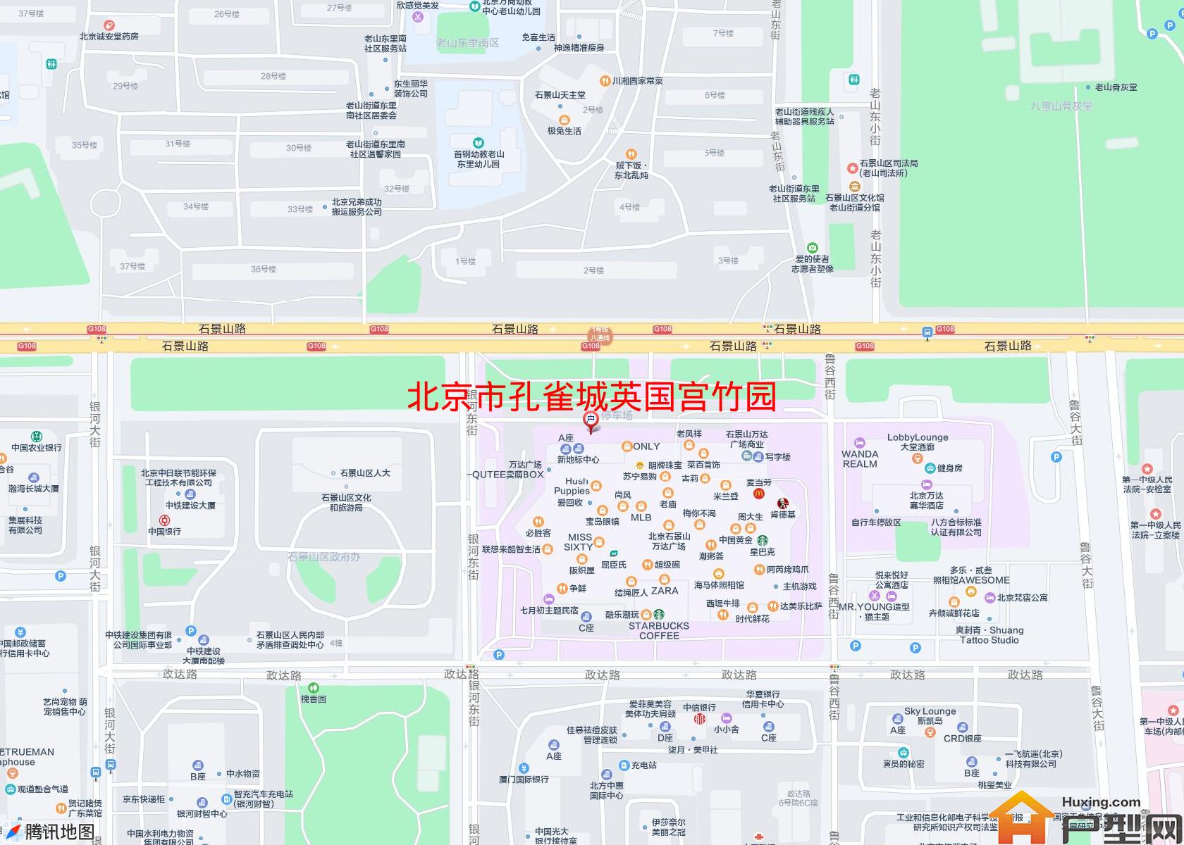 孔雀城英国宫竹园小区 - 户型网