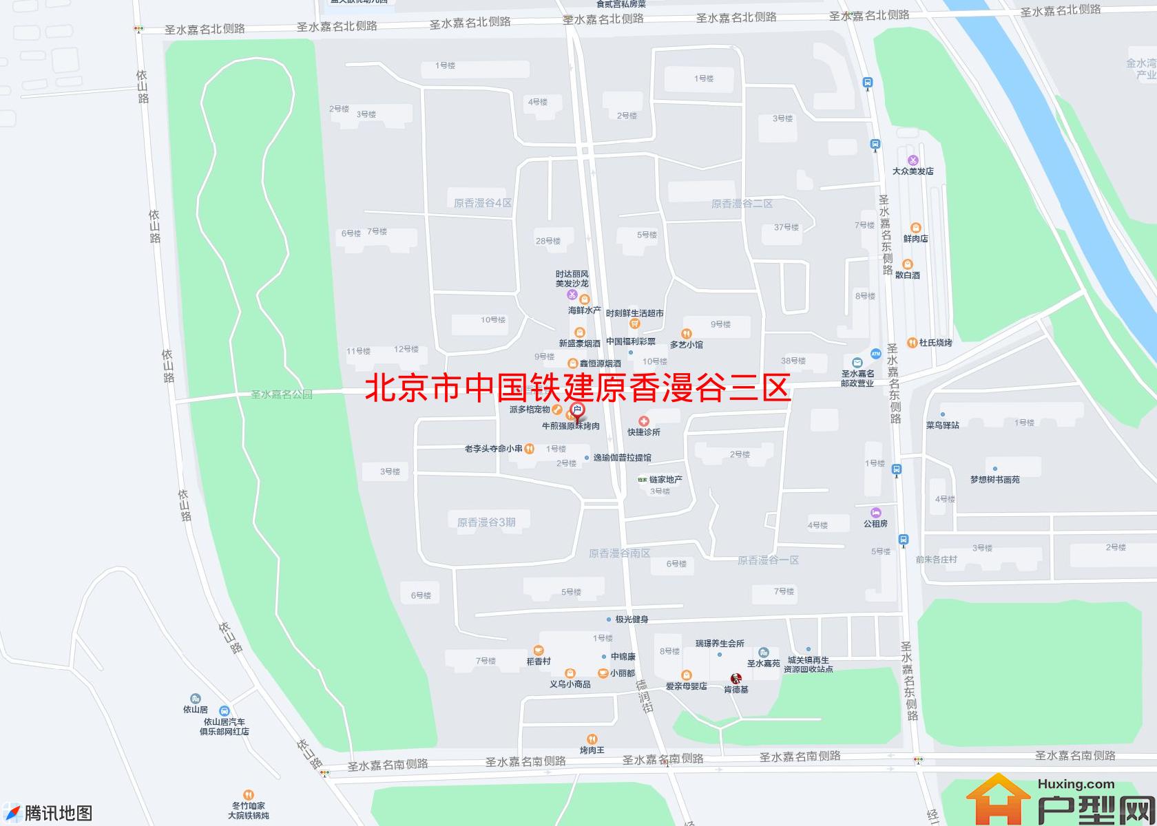 中国铁建原香漫谷三区小区 - 户型网