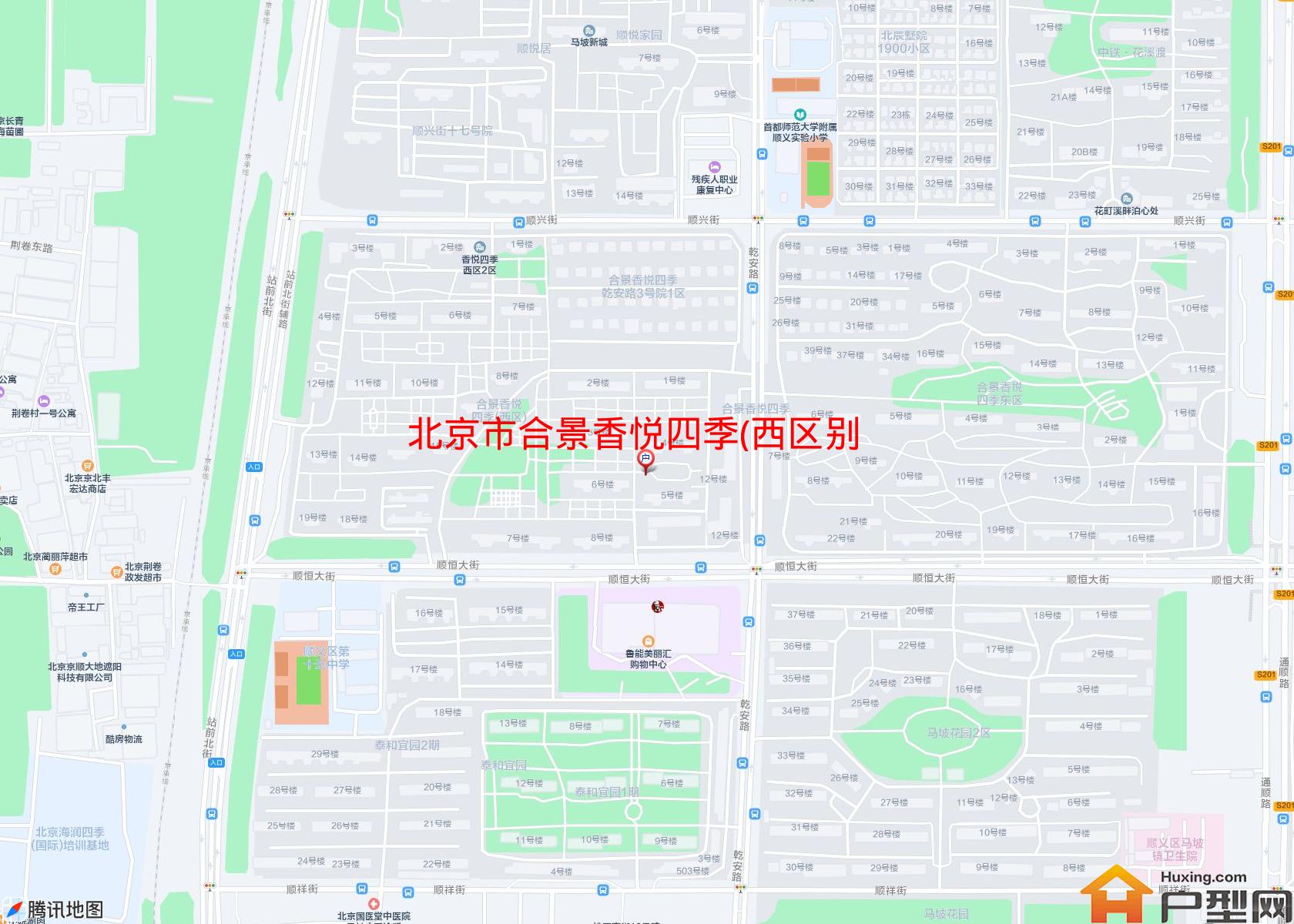合景香悦四季(西区别墅)小区 - 户型网