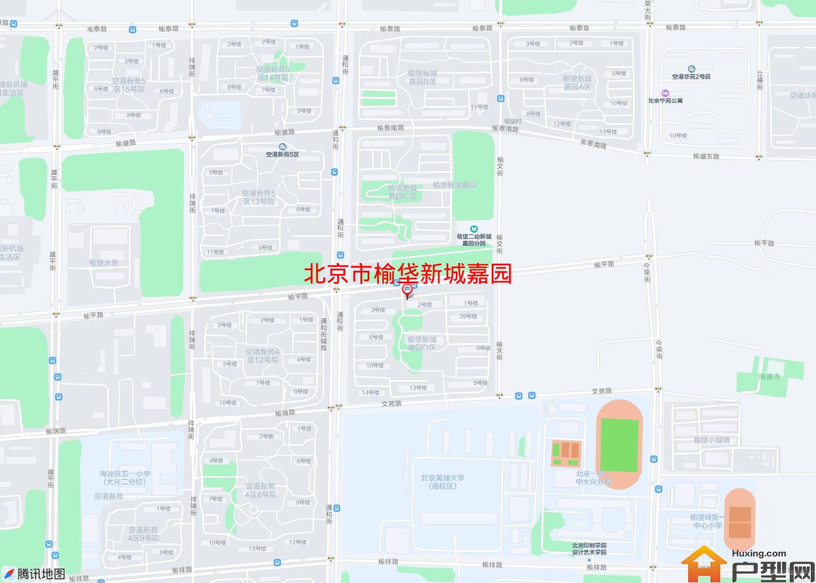 榆垡新城嘉园小区 - 户型网