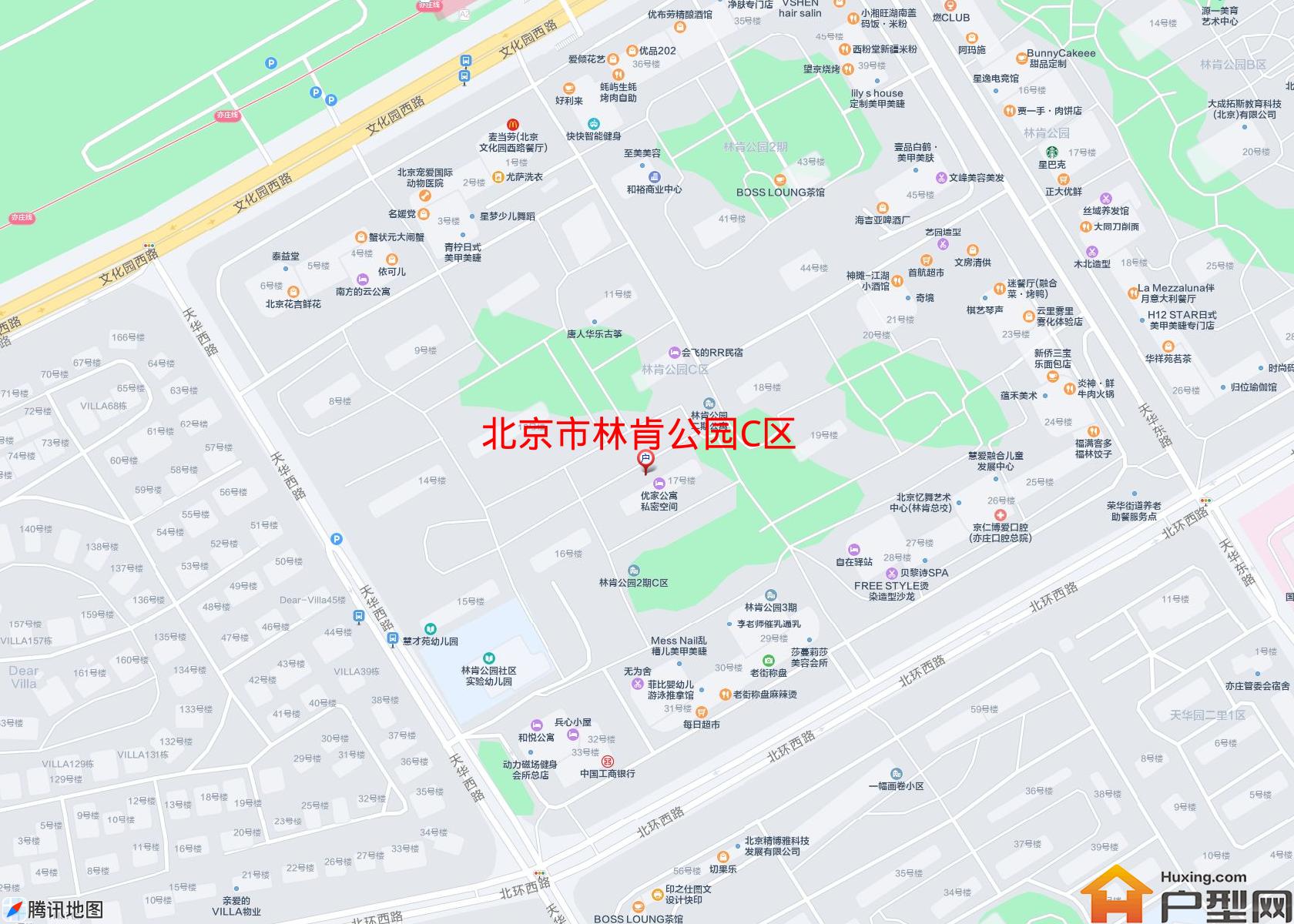 林肯公园C区小区 - 户型网