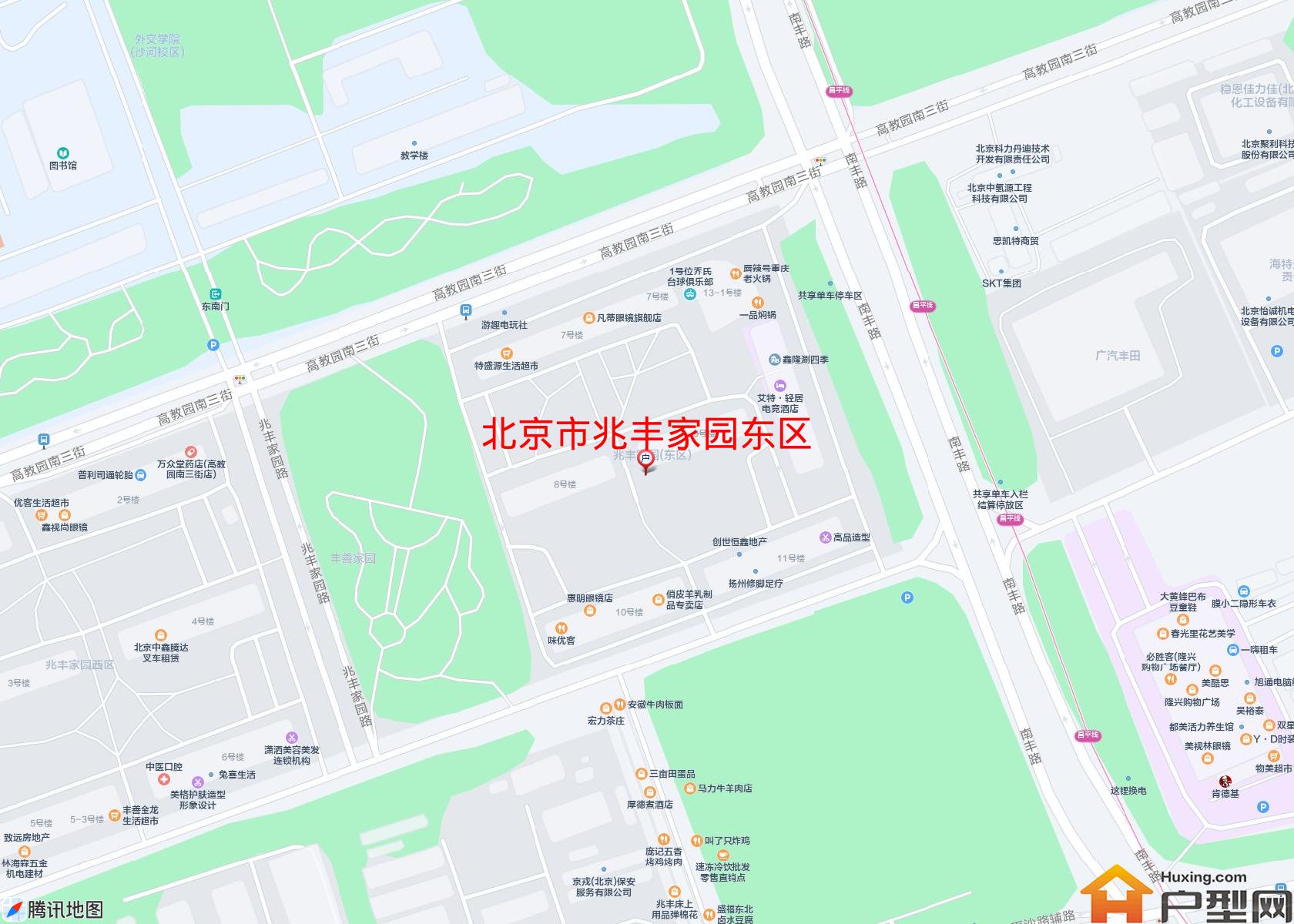 兆丰家园东区小区 - 户型网