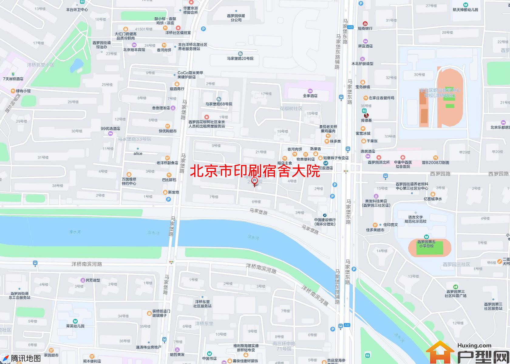 印刷宿舍大院小区 - 户型网