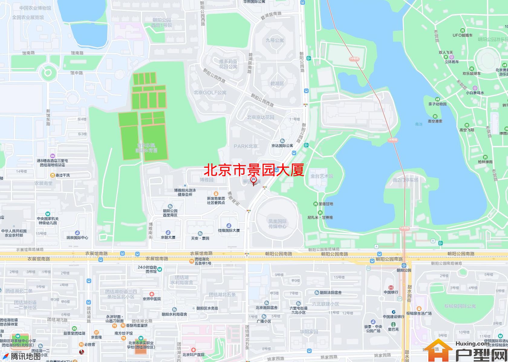景园大厦小区 - 户型网