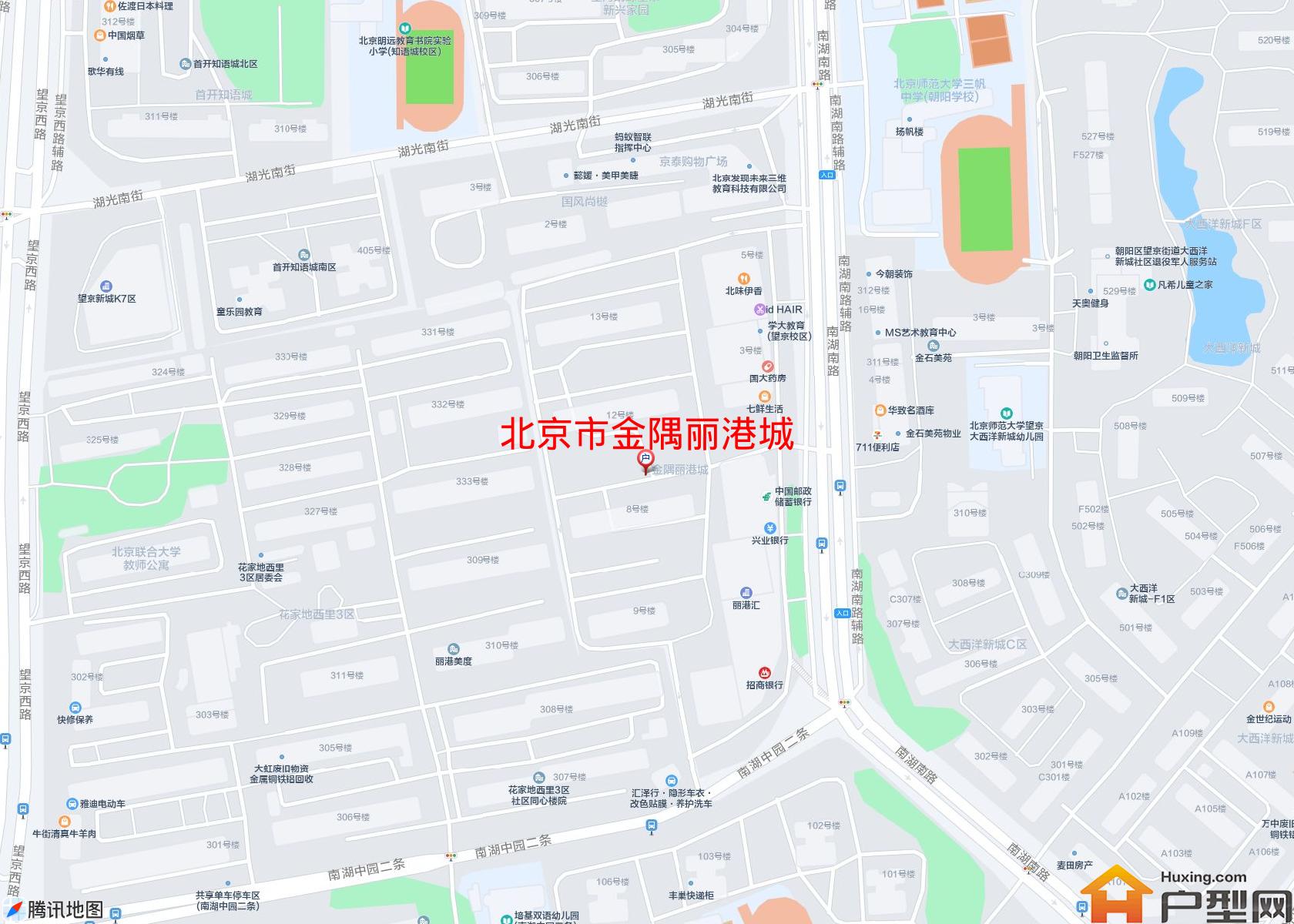 金隅丽港城小区 - 户型网