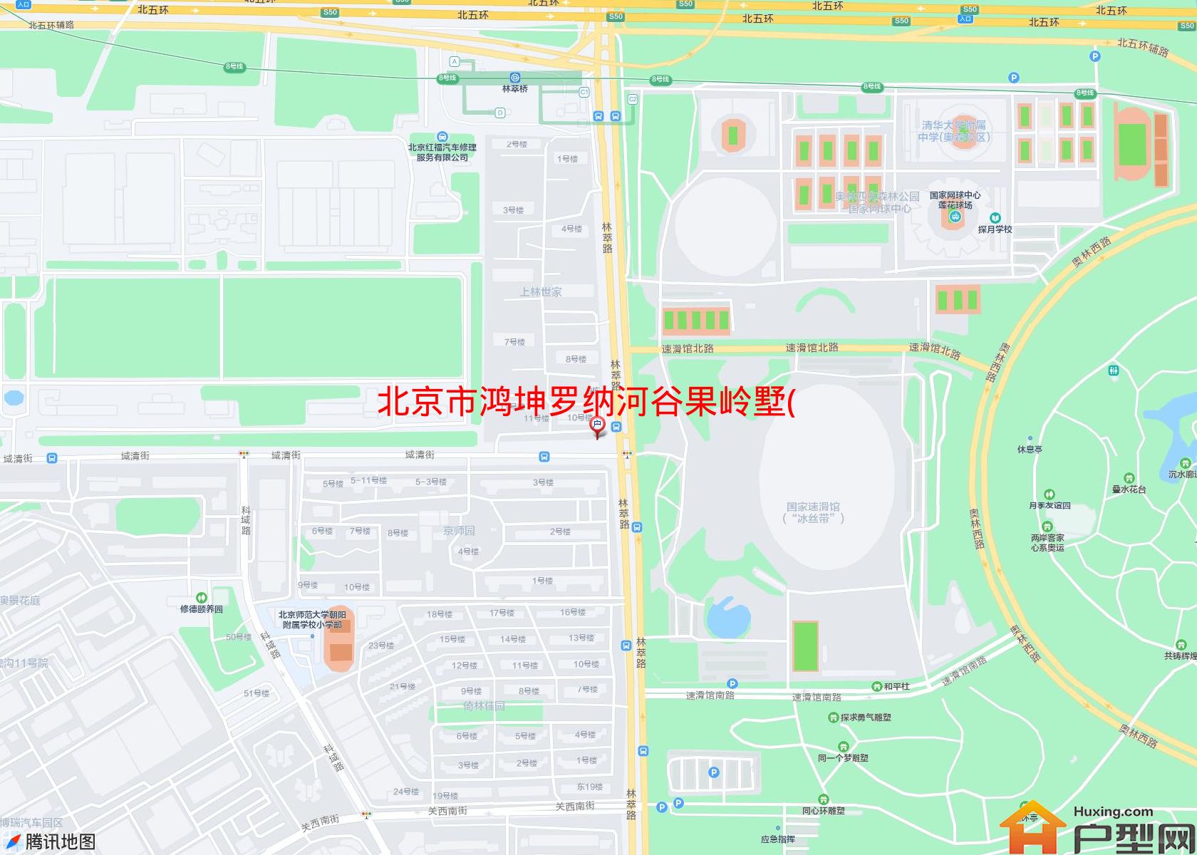 鸿坤罗纳河谷果岭墅(别墅)小区 - 户型网