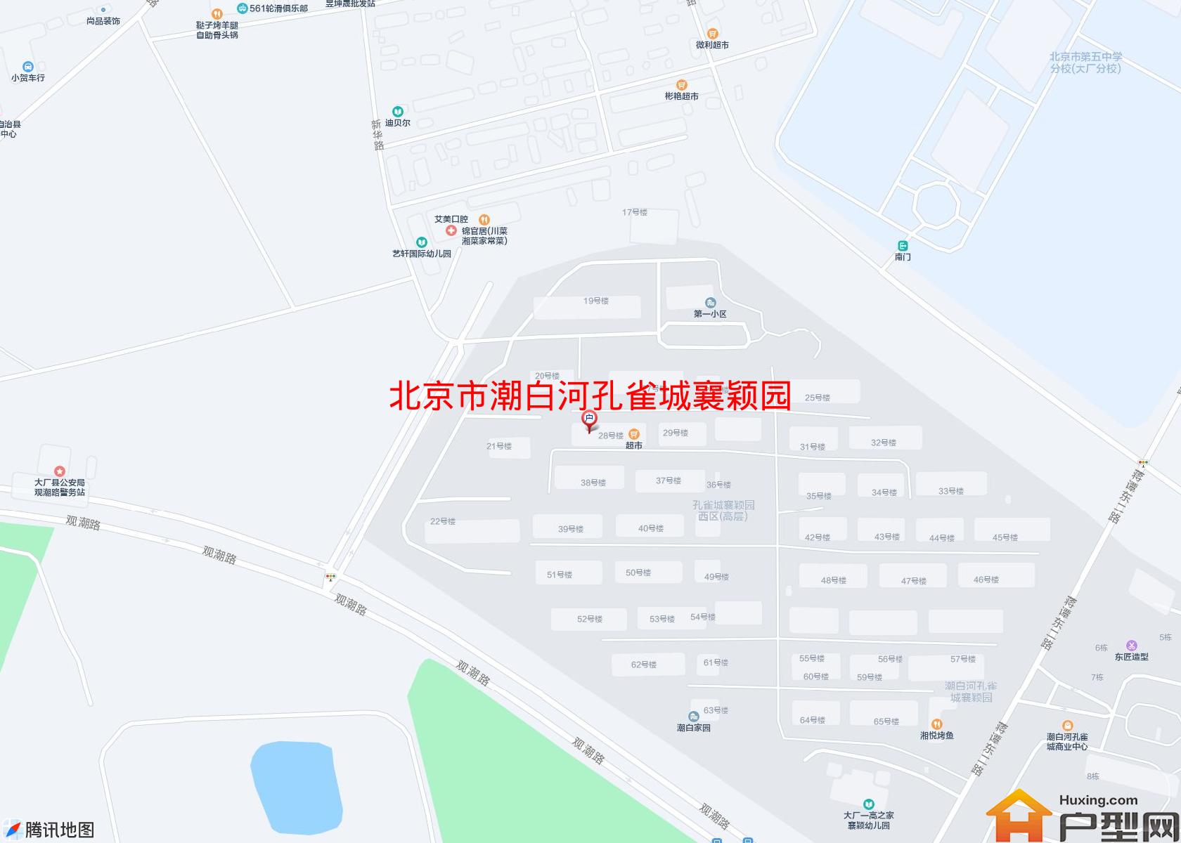 潮白河孔雀城襄颖园小区 - 户型网