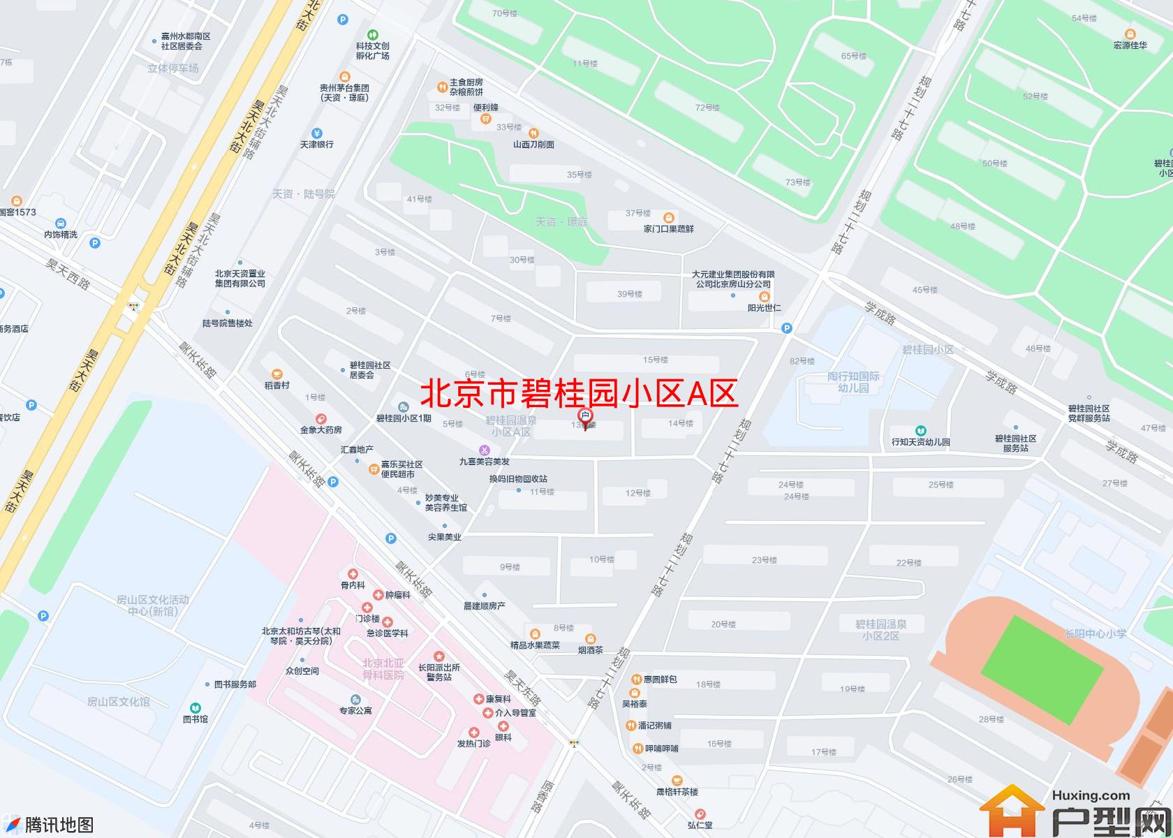 碧桂园小区A区小区 - 户型网