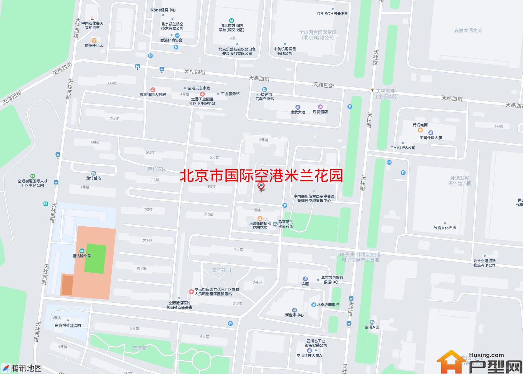 国际空港米兰花园小区 - 户型网