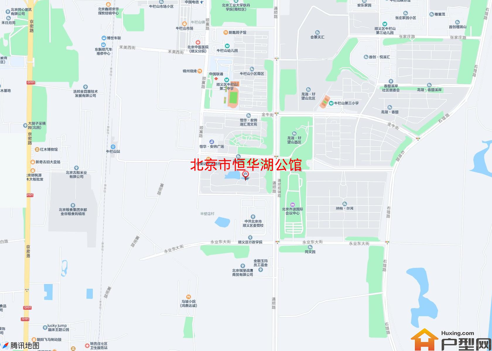 恒华湖公馆小区 - 户型网