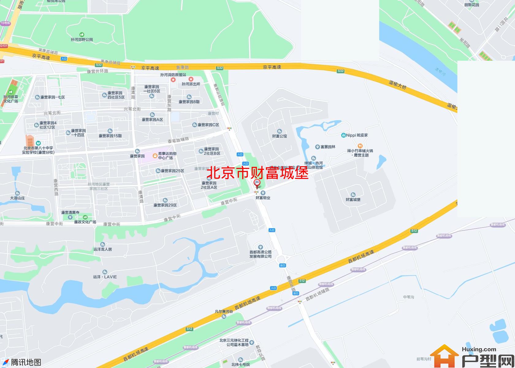 财富城堡小区 - 户型网