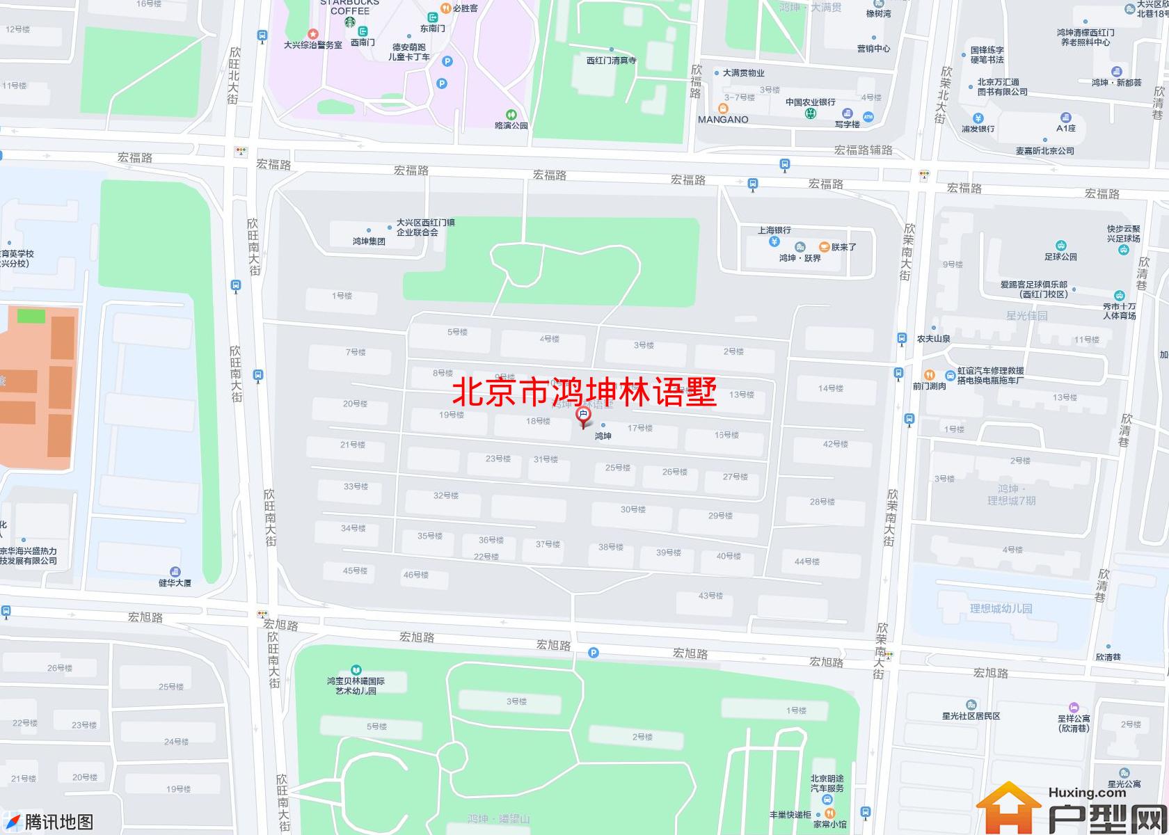 鸿坤林语墅小区 - 户型网