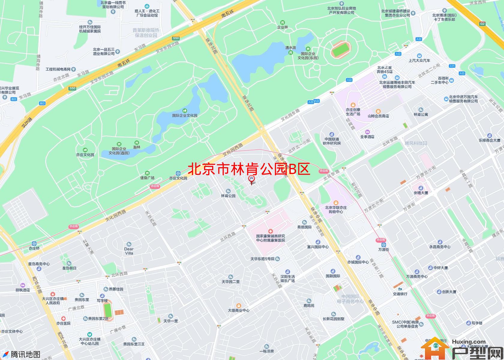 林肯公园B区小区 - 户型网