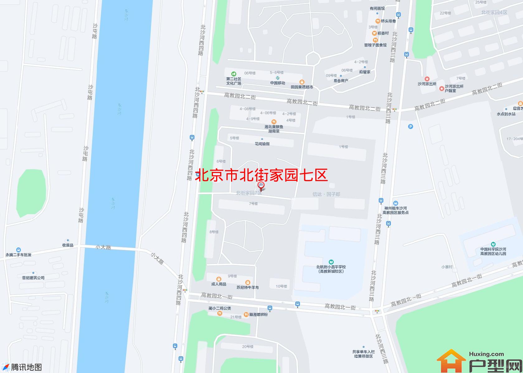 北街家园七区小区 - 户型网