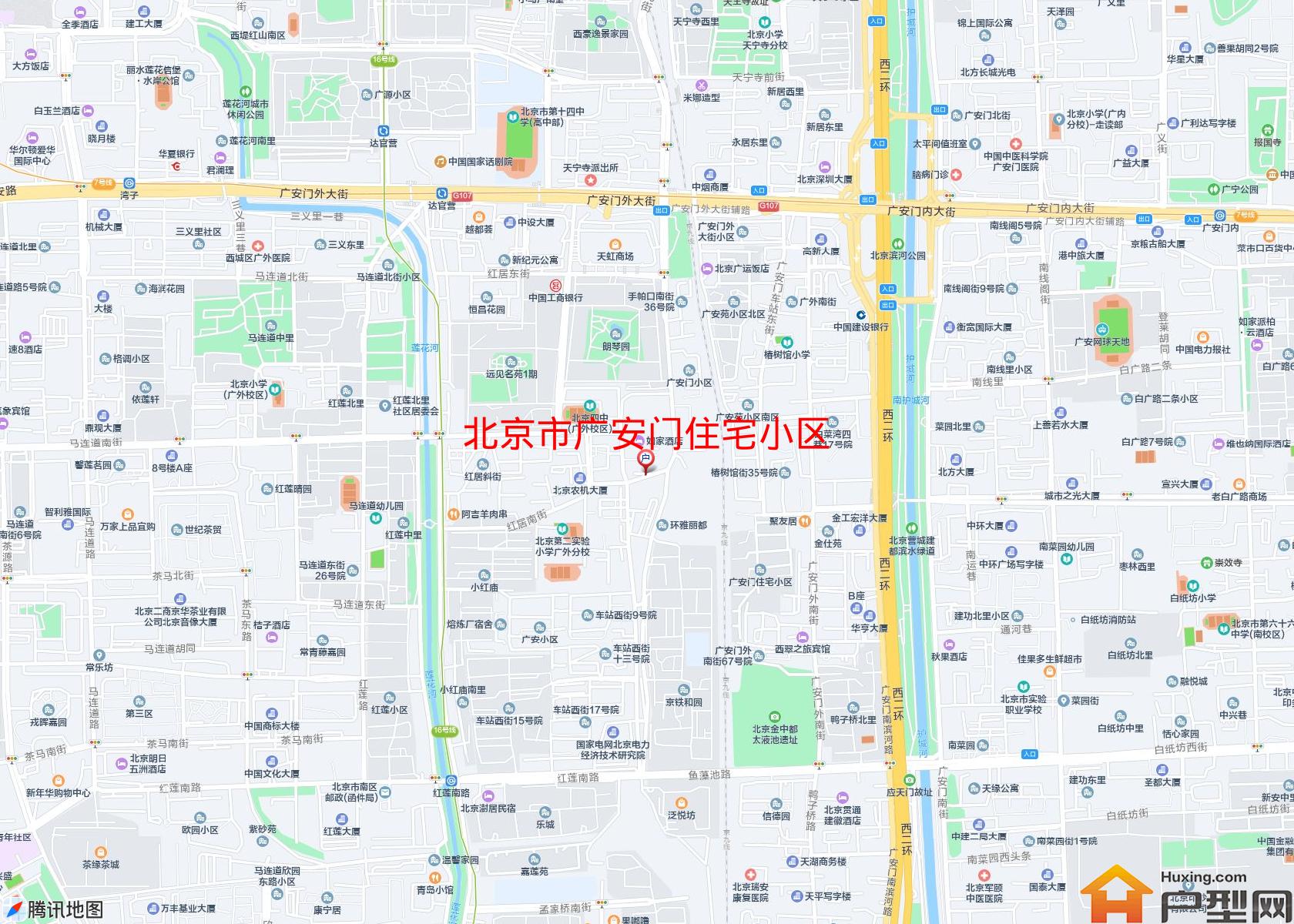 广安门住宅小区小区 - 户型网