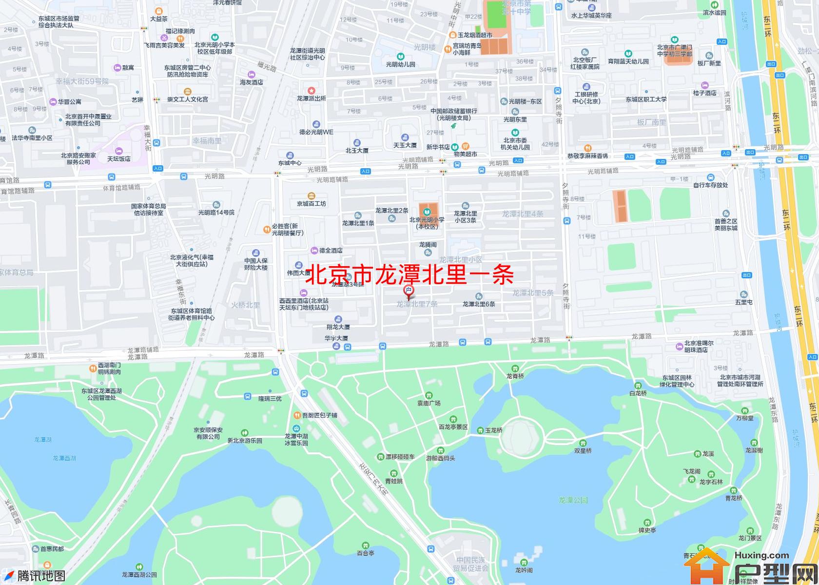 龙潭北里一条小区 - 户型网