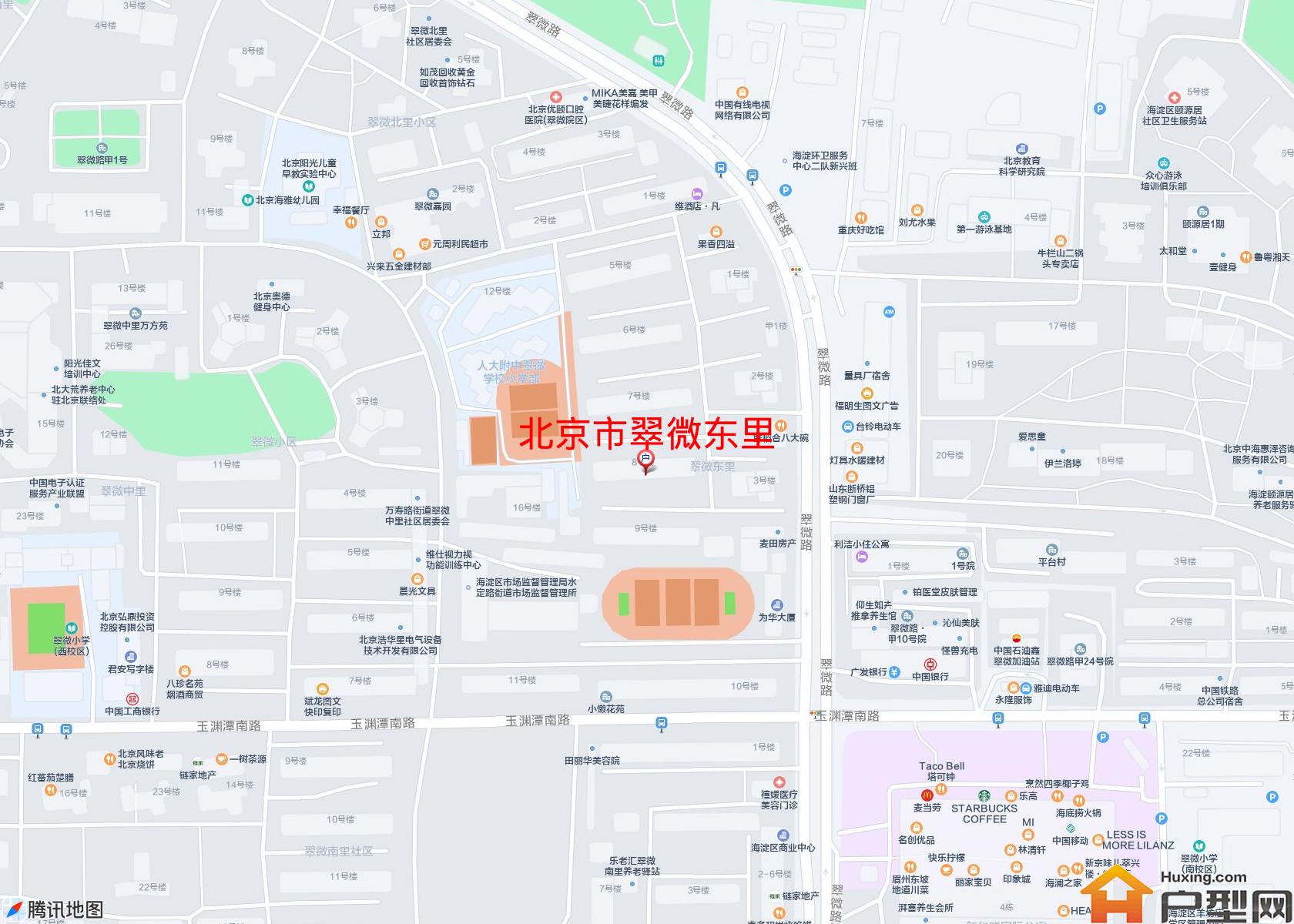 翠微东里小区 - 户型网