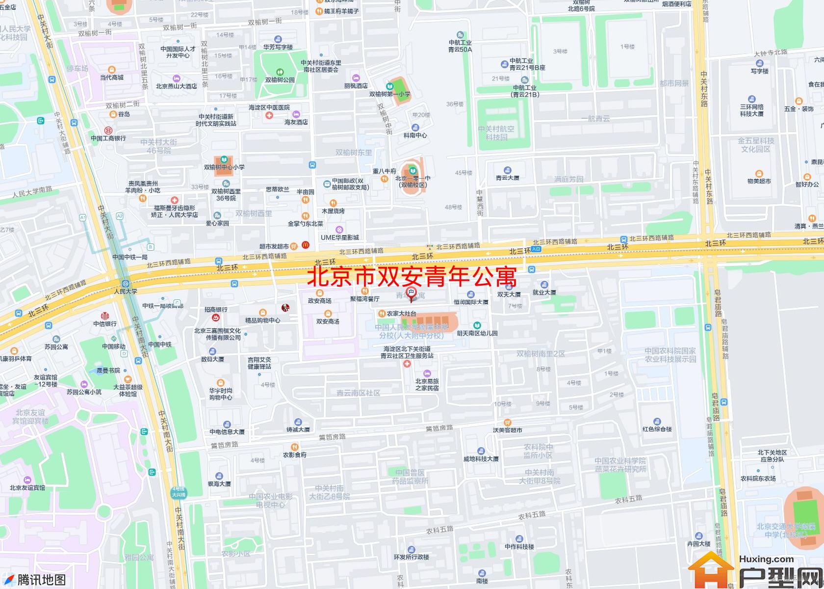 双安青年公寓小区 - 户型网