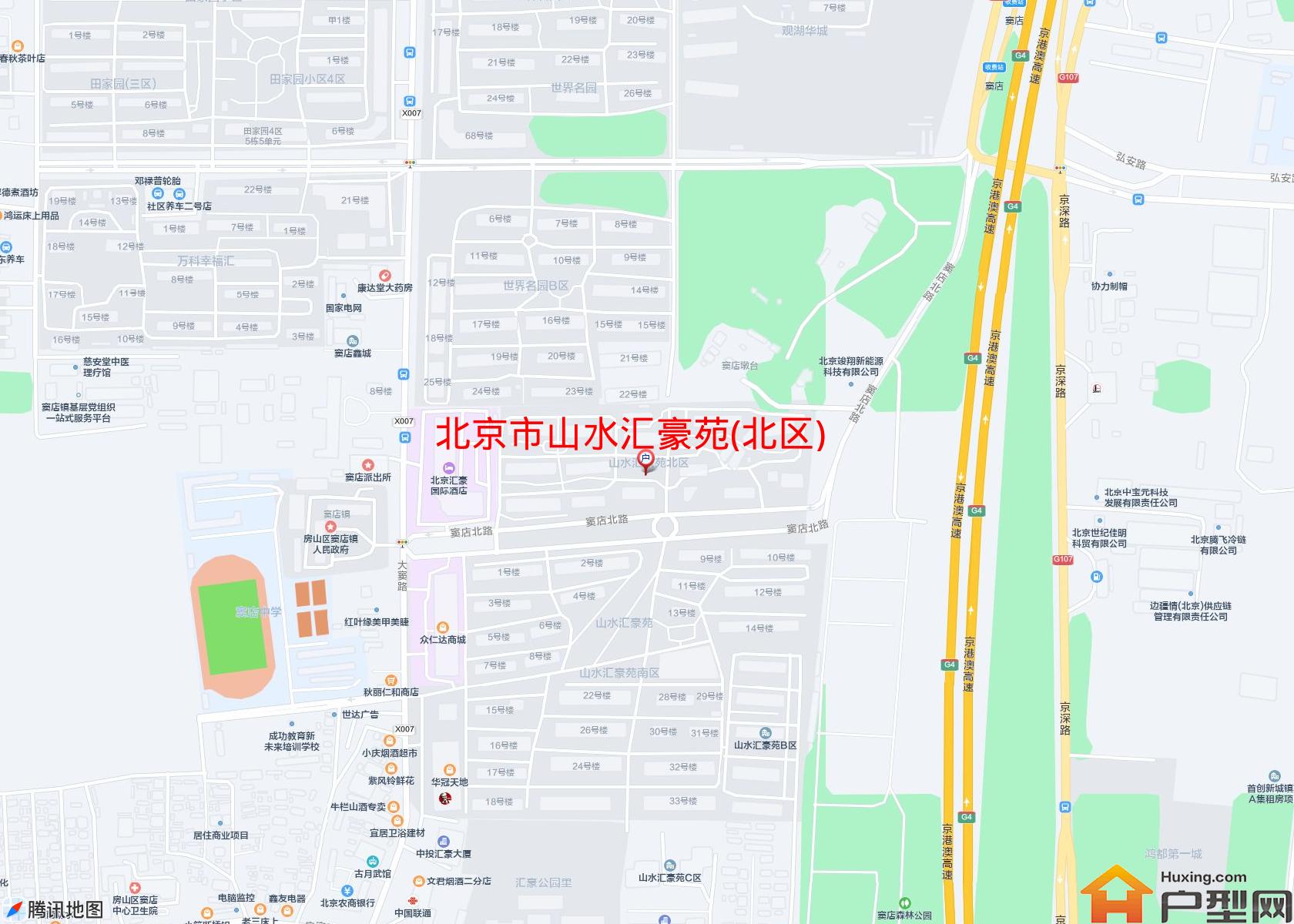山水汇豪苑(北区)小区 - 户型网