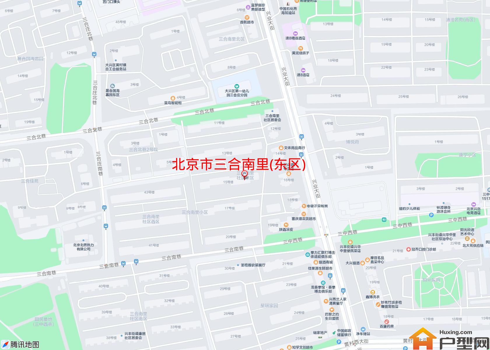 三合南里(东区)小区 - 户型网