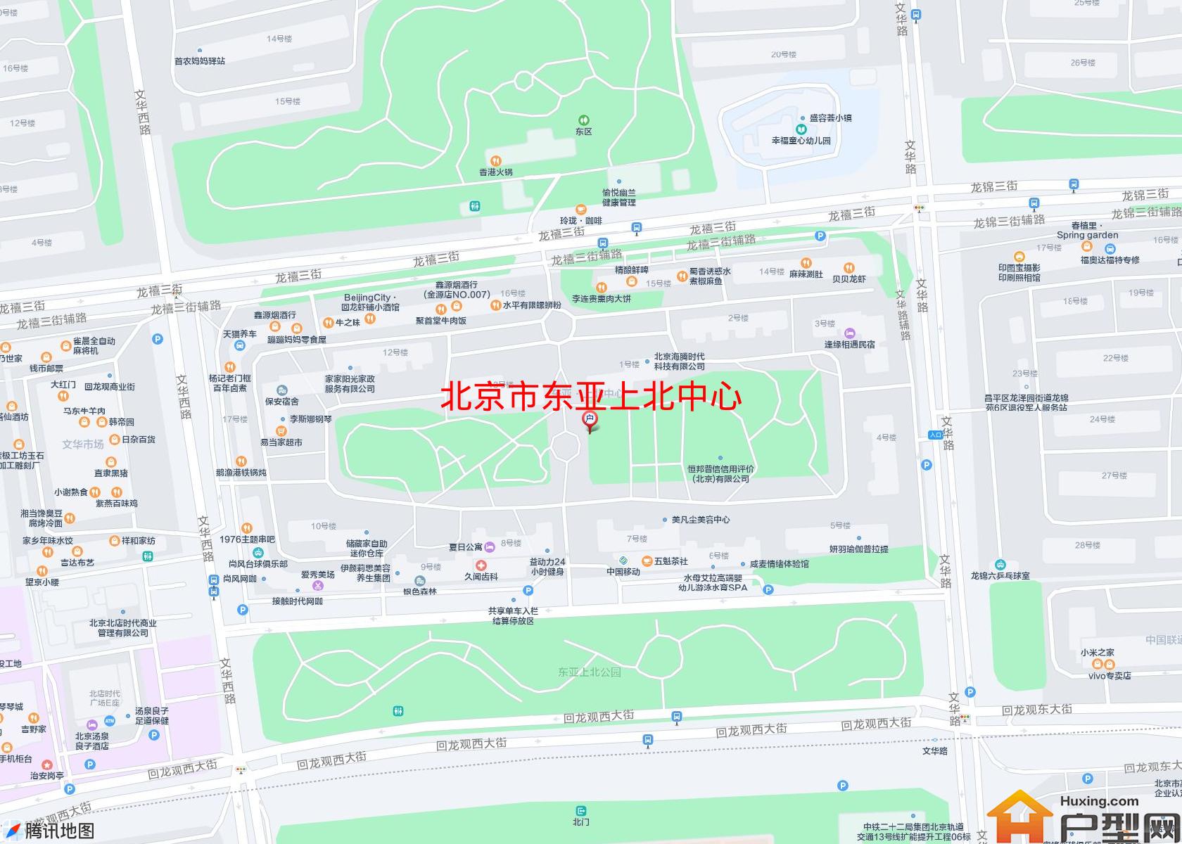 东亚上北中心小区 - 户型网